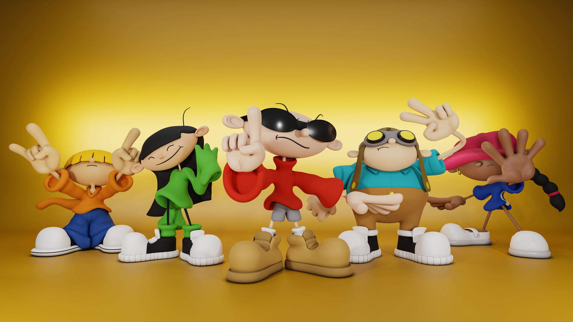 Artstation, Codename Kids Next Door, Animation, TV series, 1920x1080 Full HD Desktop