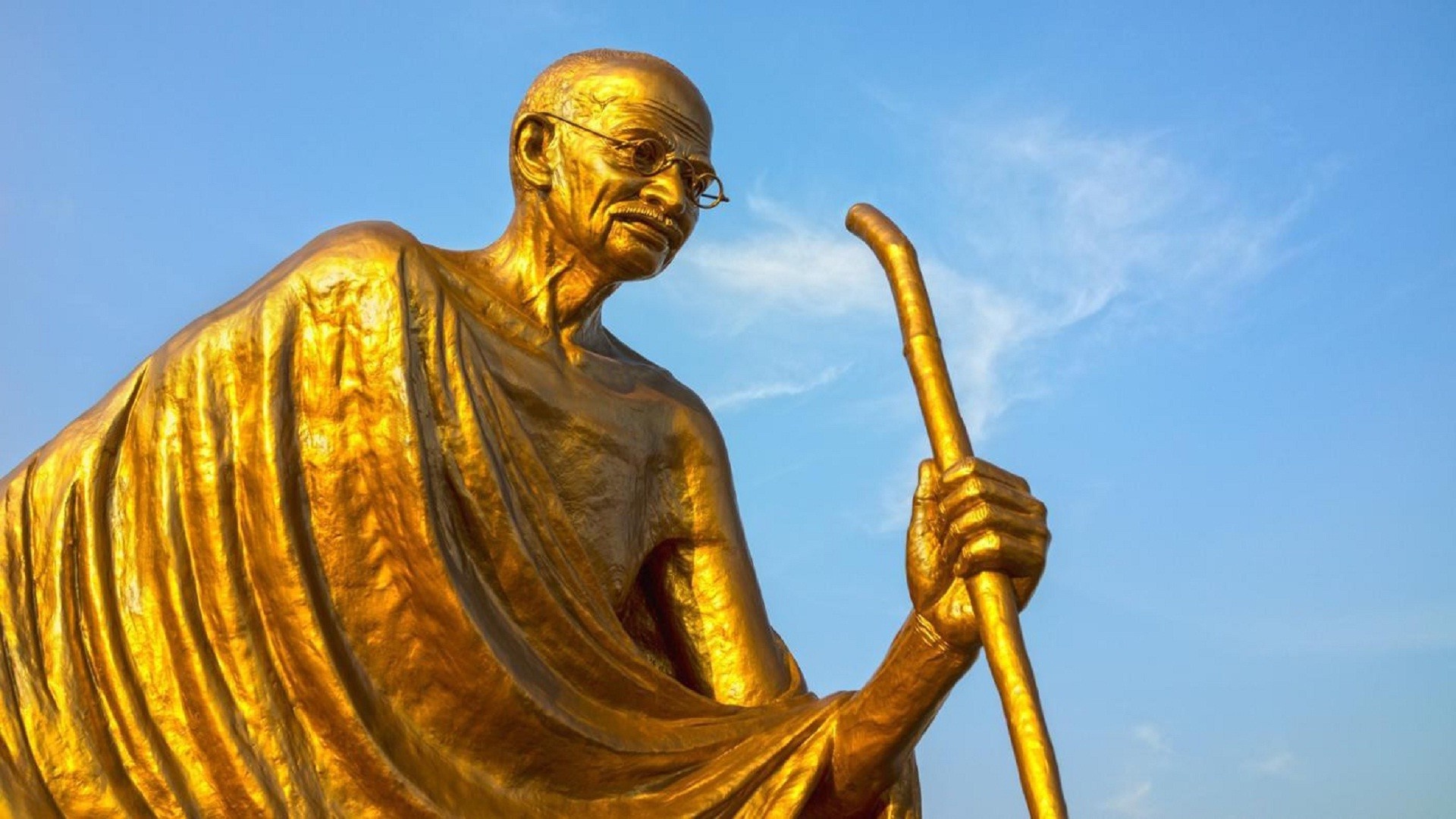 Statue, Mahatma Gandhi Wallpaper, 1920x1080 Full HD Desktop