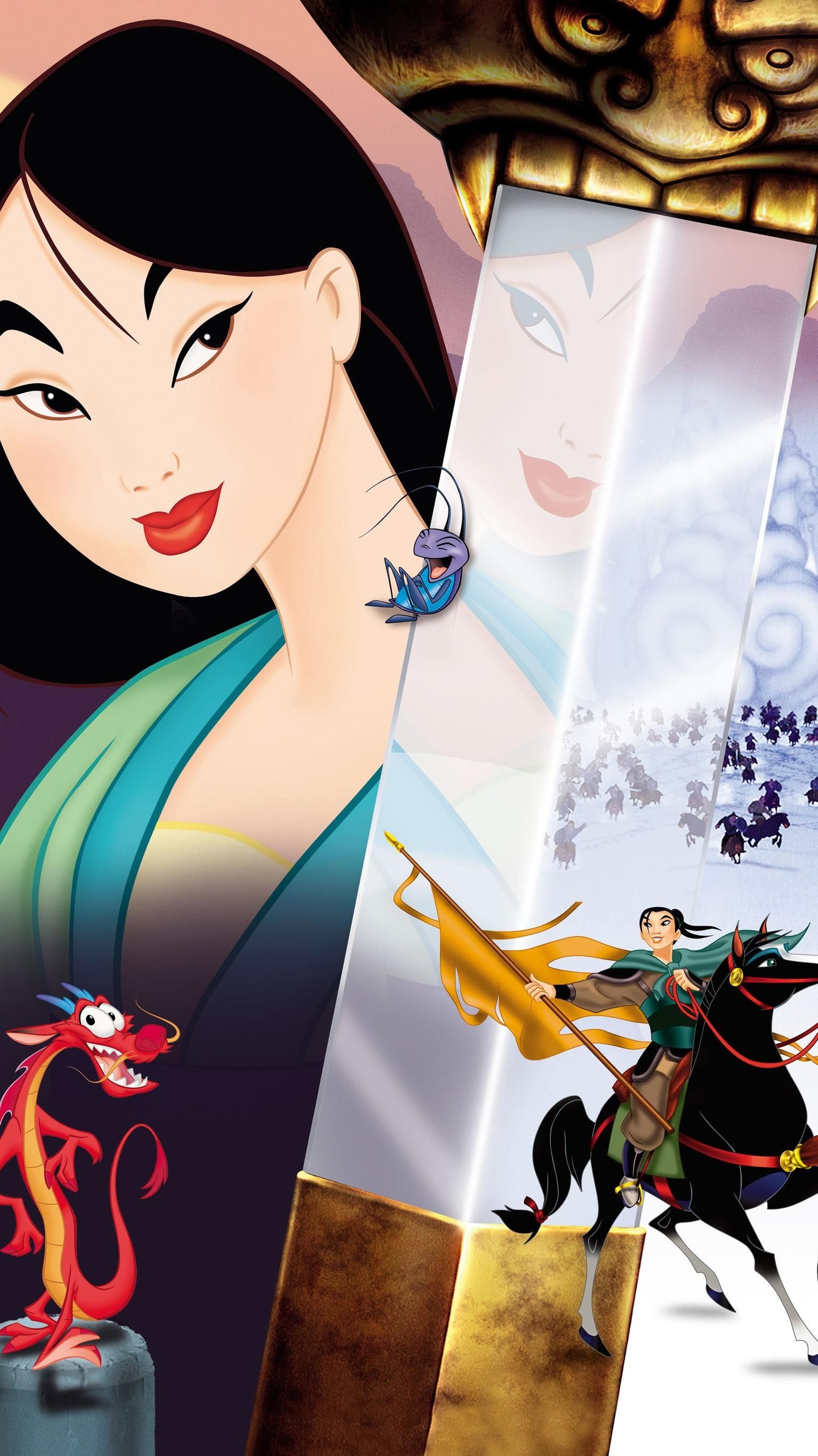 Fa Mulan, Phone wallpaper, Disney Mulan, 1540x2740 HD Phone