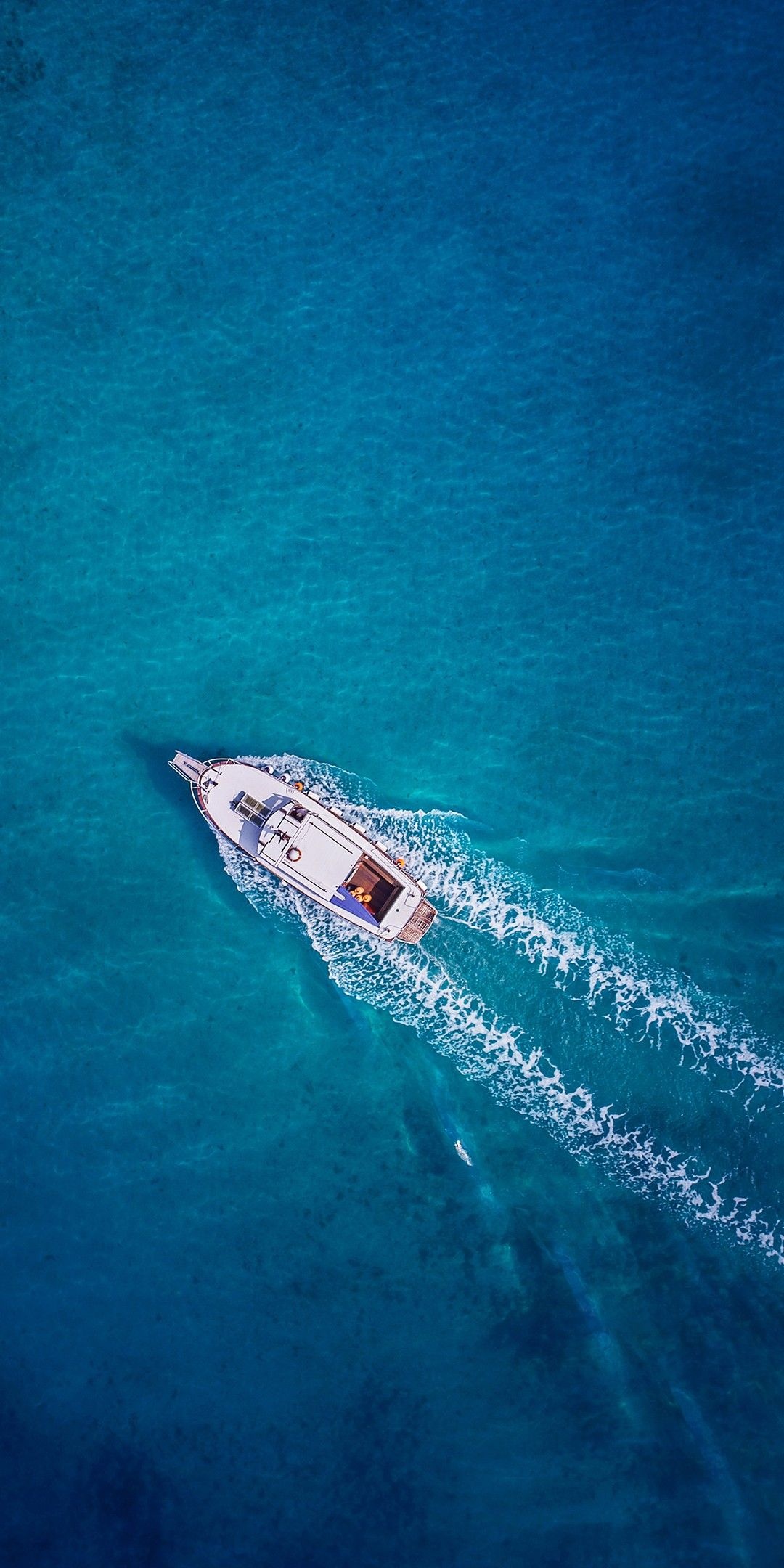 Ocean wallpaper, Aerial photography, Huawei screensaver, Marine beauty, 1080x2160 HD Phone