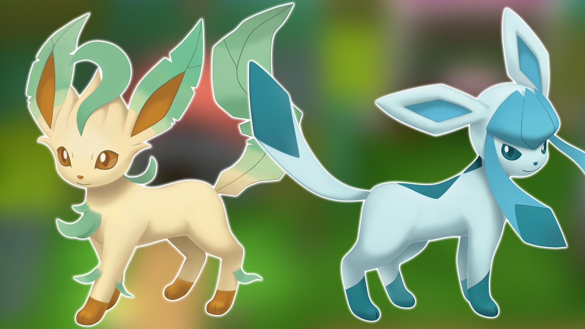 Evolve Eevee, Leafeon, Pokemon BDSP, 1920x1080 Full HD Desktop