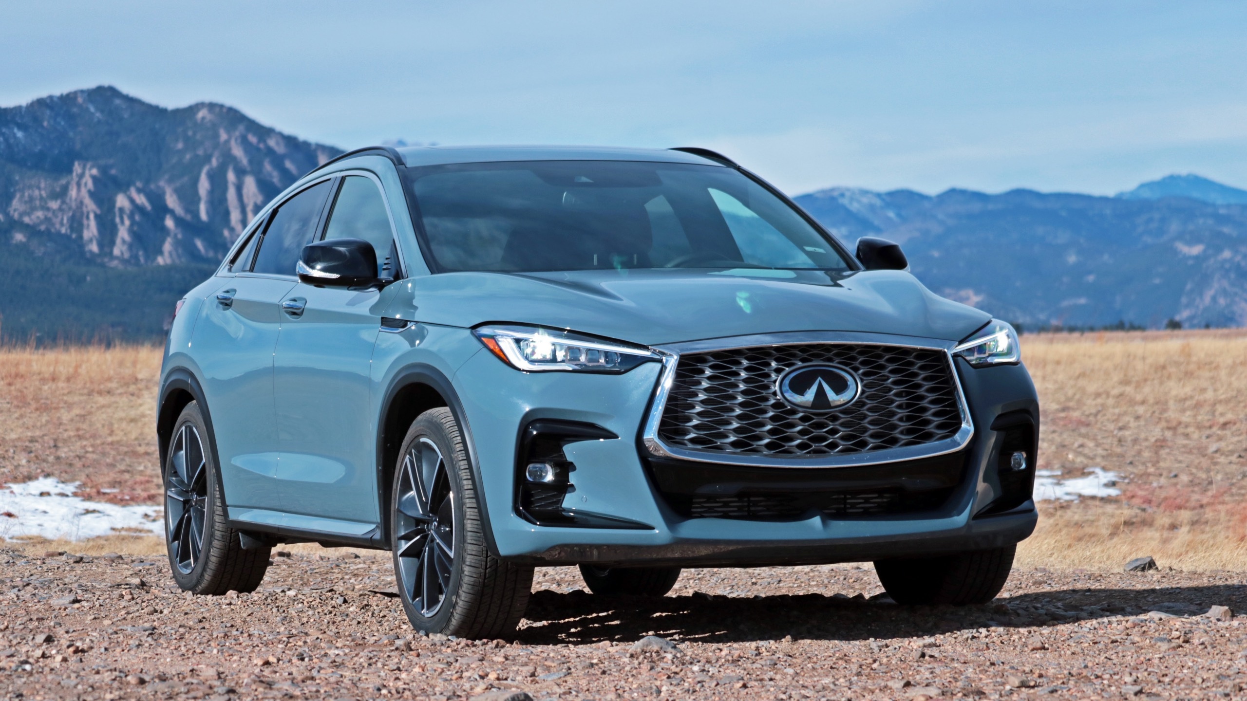 Infiniti QX55, Coupe-like SUV, Winning hearts and minds, Fast Lane Car review, 2560x1440 HD Desktop