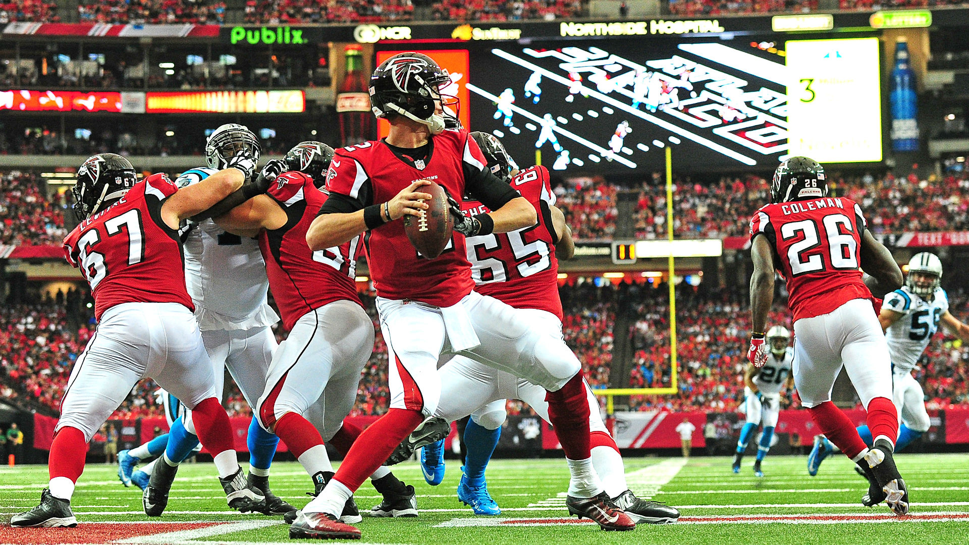 Atlanta Falcons, Matt Ryan Wallpaper, 1920x1080 Full HD Desktop