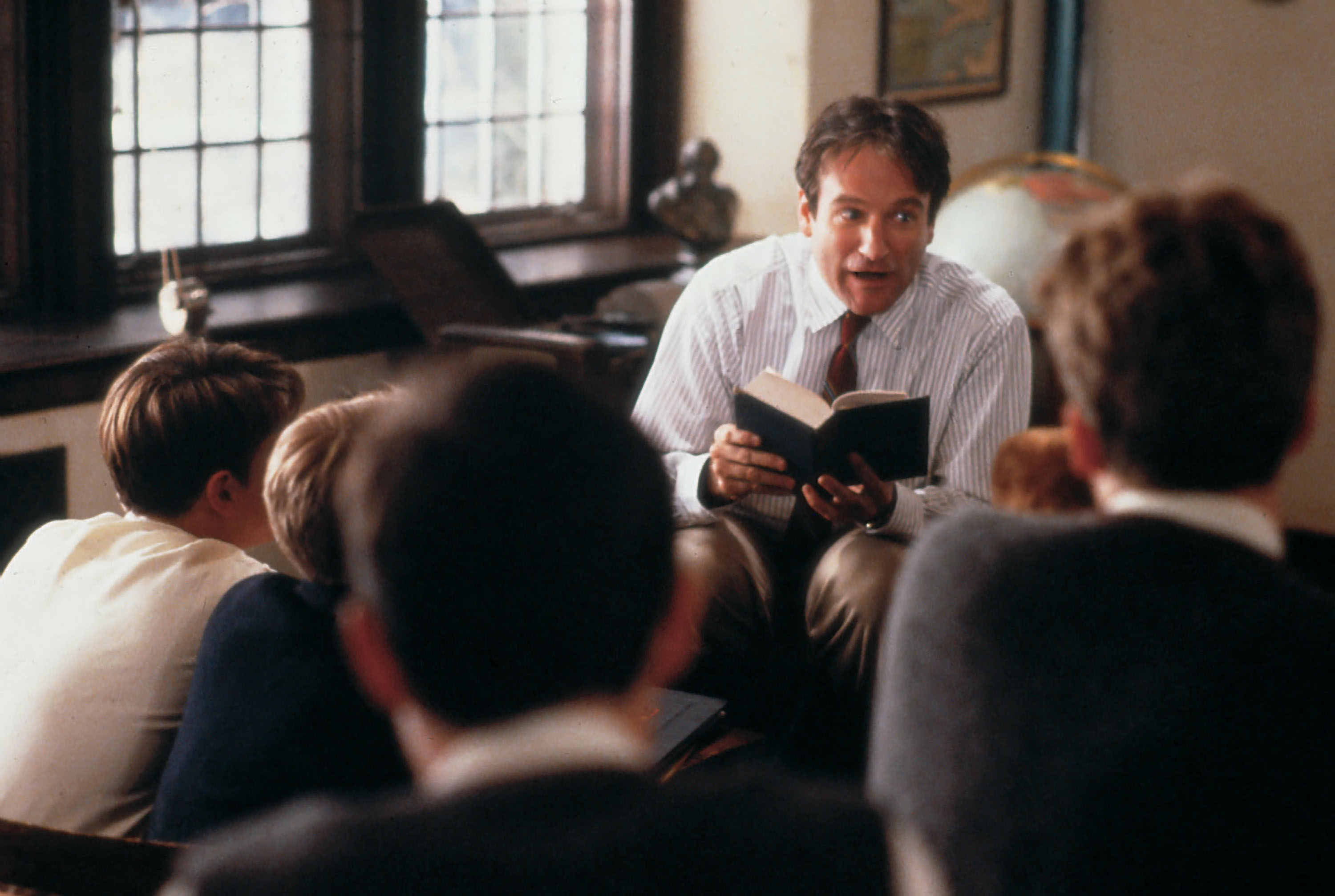 Dead Poets Society, Robin Williams' iconic roles, Memorable characters, Legendary actor, 3000x2020 HD Desktop