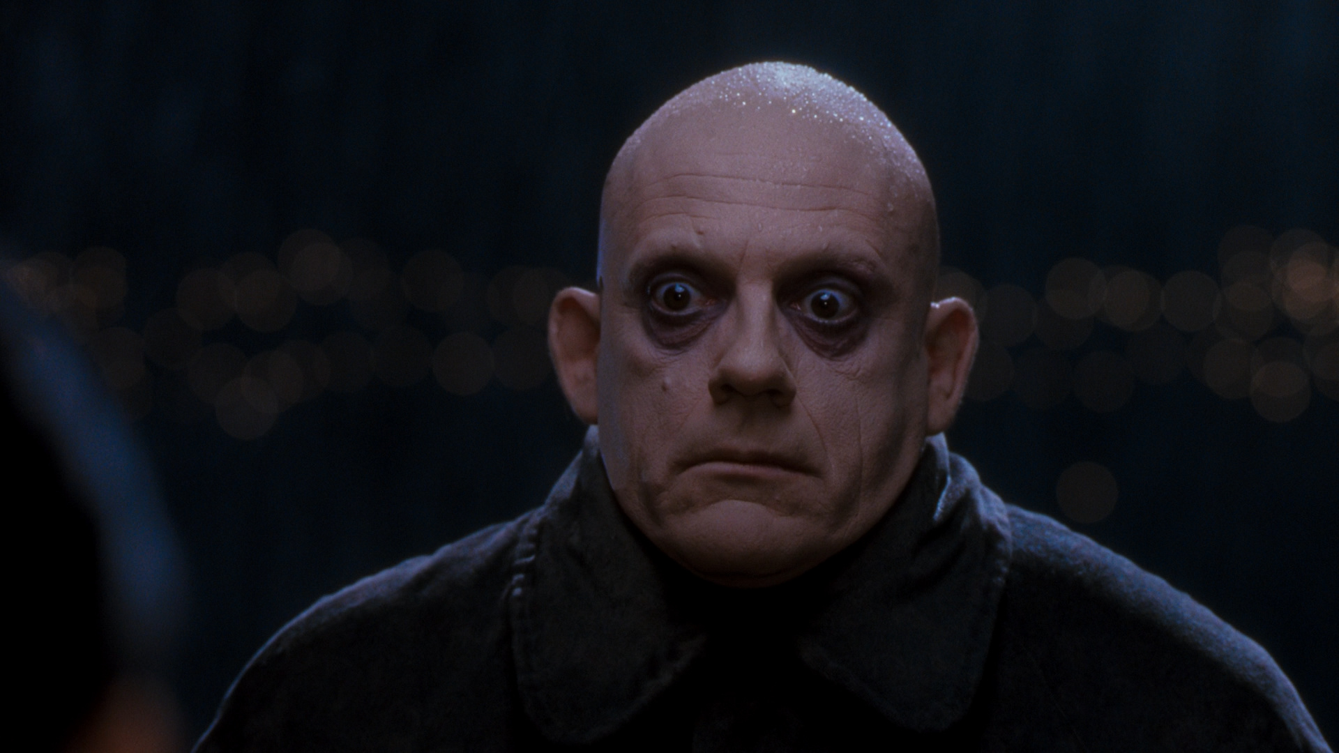 Christopher Lloyd, Uncle Fester, Halloween vibes, Character portrayal, 1920x1080 Full HD Desktop