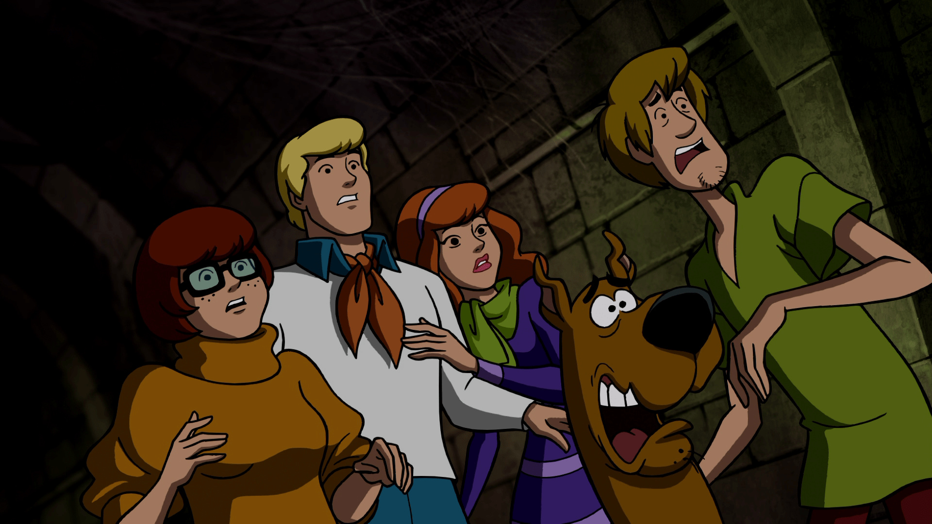 Scooby-Doo, Shaggy Rogers, Fred Jones, Daphne Blake, Velma Dinkley, Full HD Desktop wallpaper