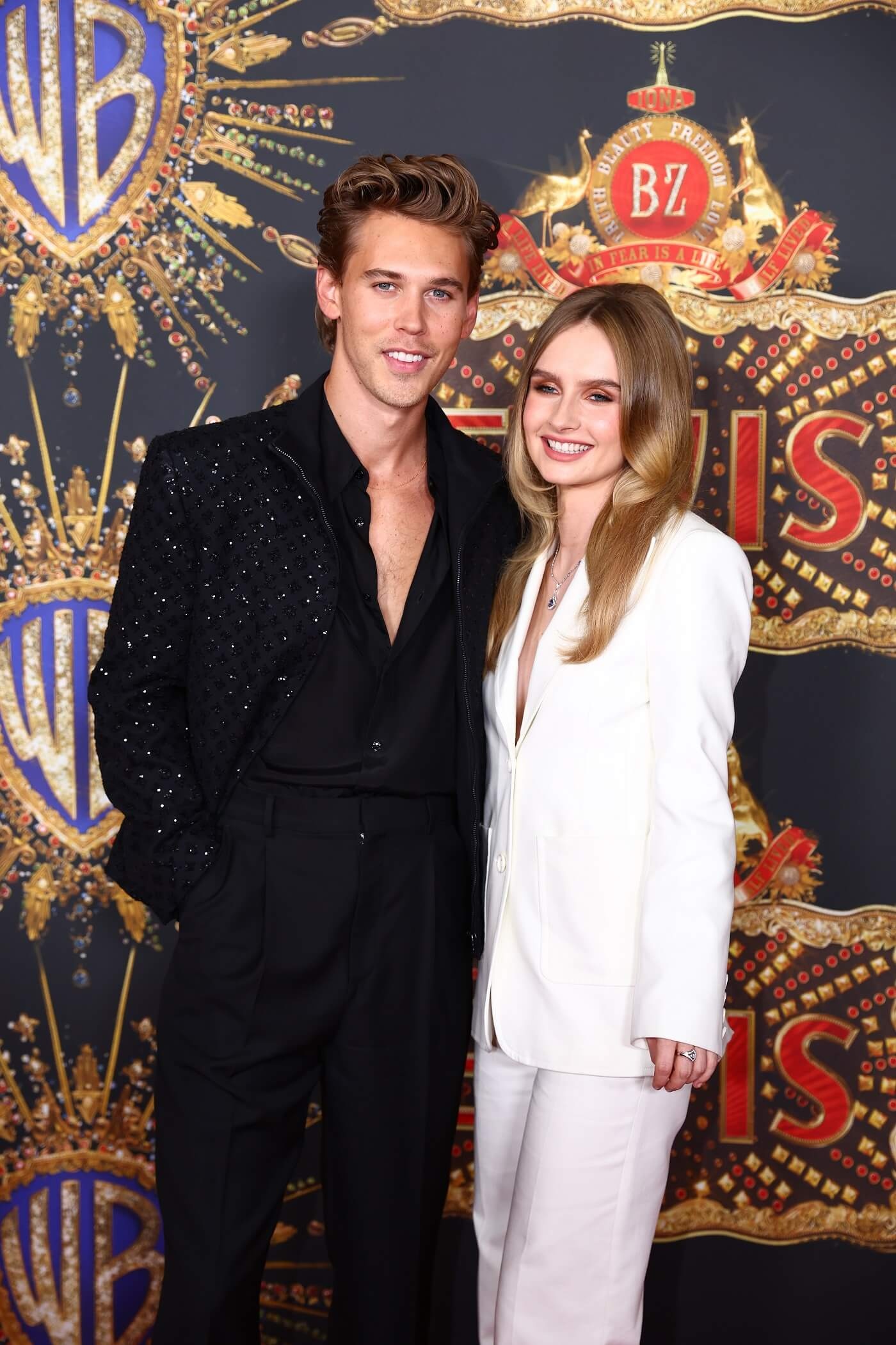 Olivia DeJonge, Austin Butler, Premiere of Elvis, Magarila, 1400x2100 HD Phone