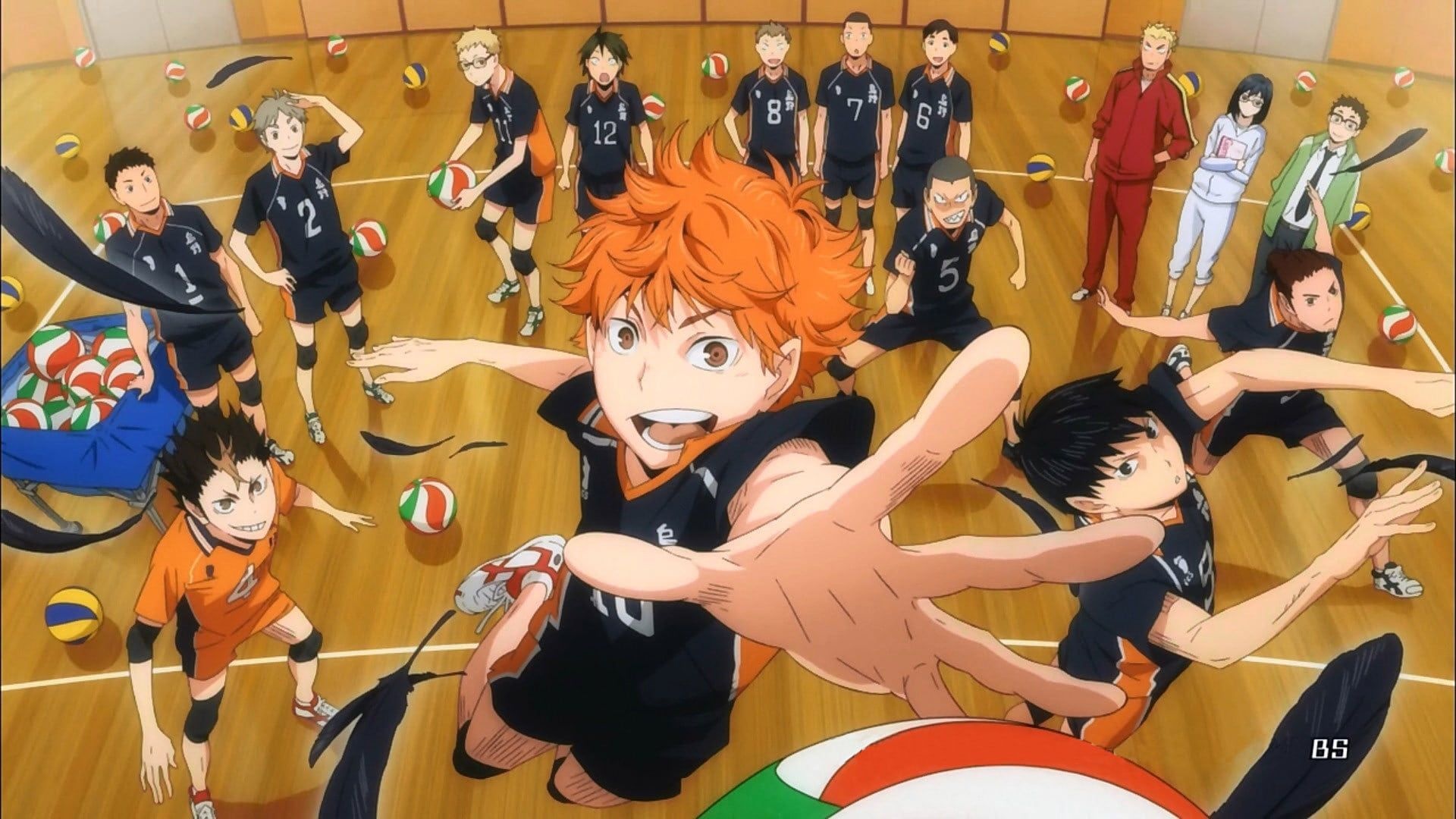Haikyuu!!, Volleyball anime, Top free, Backgrounds, 1920x1080 Full HD Desktop