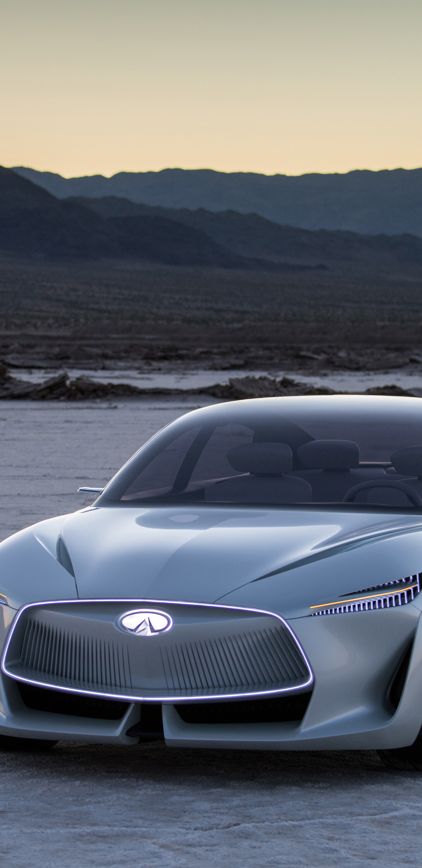 2018 Infiniti Q Inspiration concept car, Samsung Galaxy Note 9, Stunning design, High-resolution wallpaper, 1440x2960 HD Phone