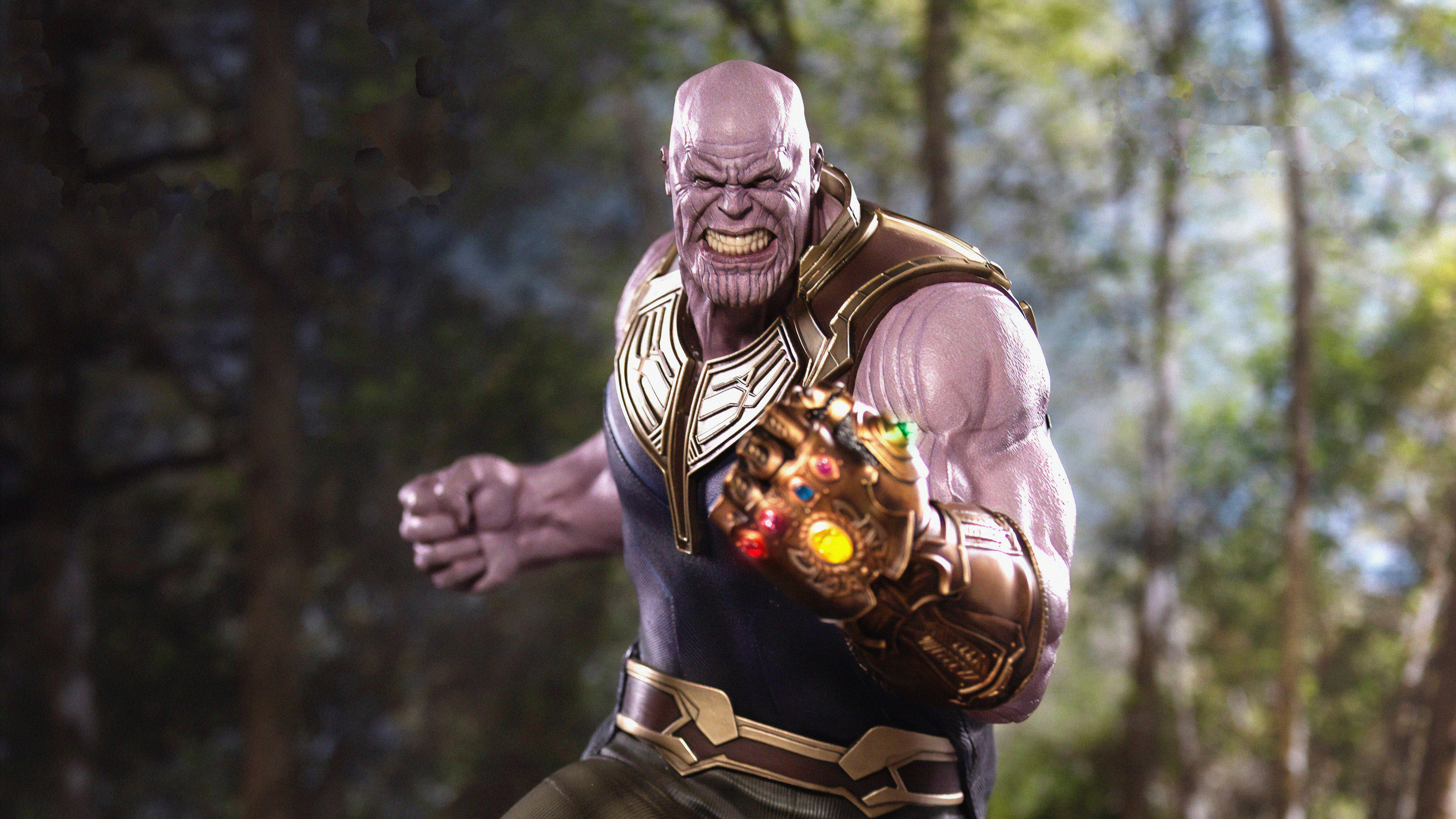 Infinity Gauntlet, Thanos Wallpaper, 3840x2160 4K Desktop
