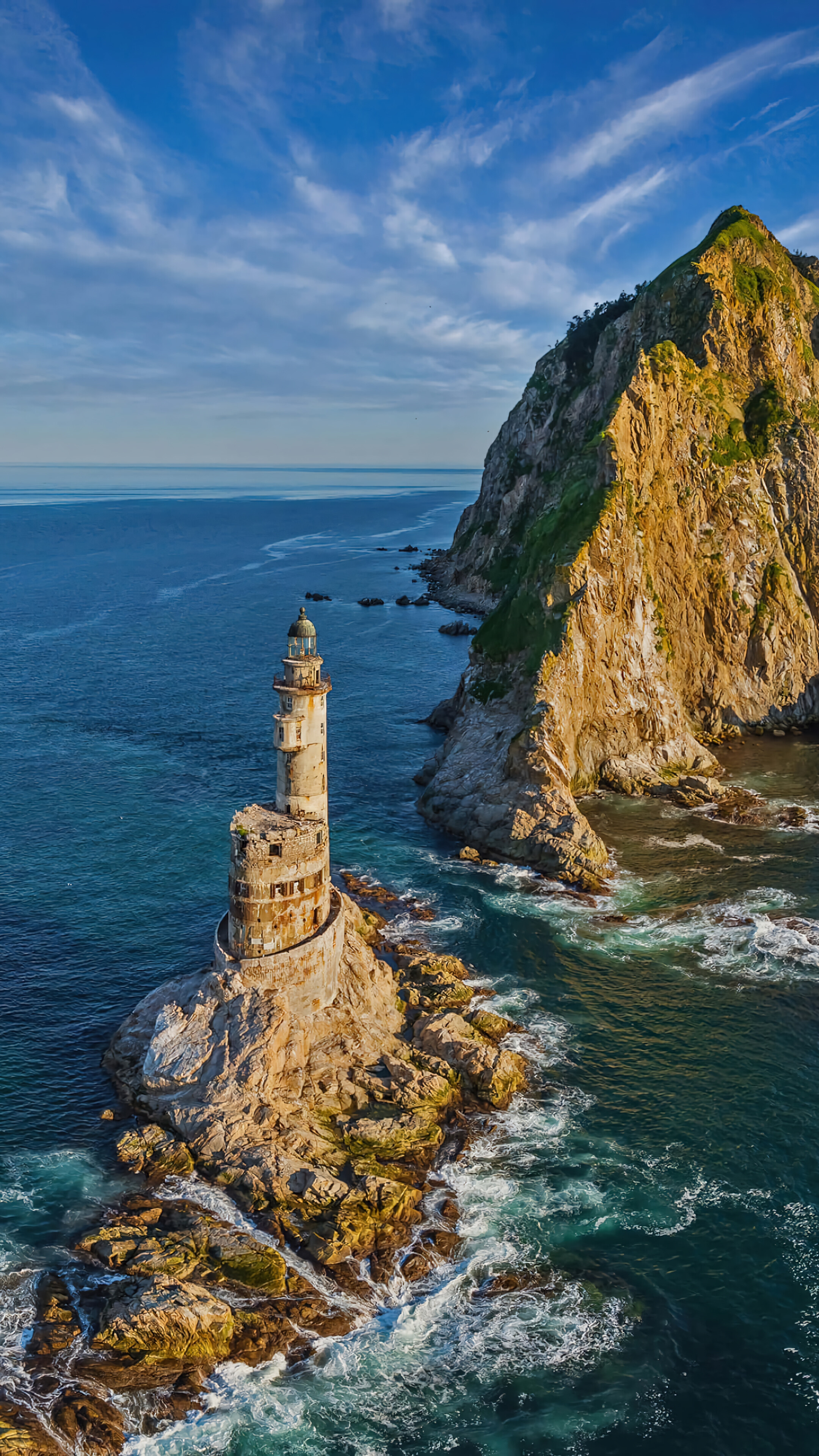 Aniva, Lighthouses Wallpaper, 2160x3840 4K Phone