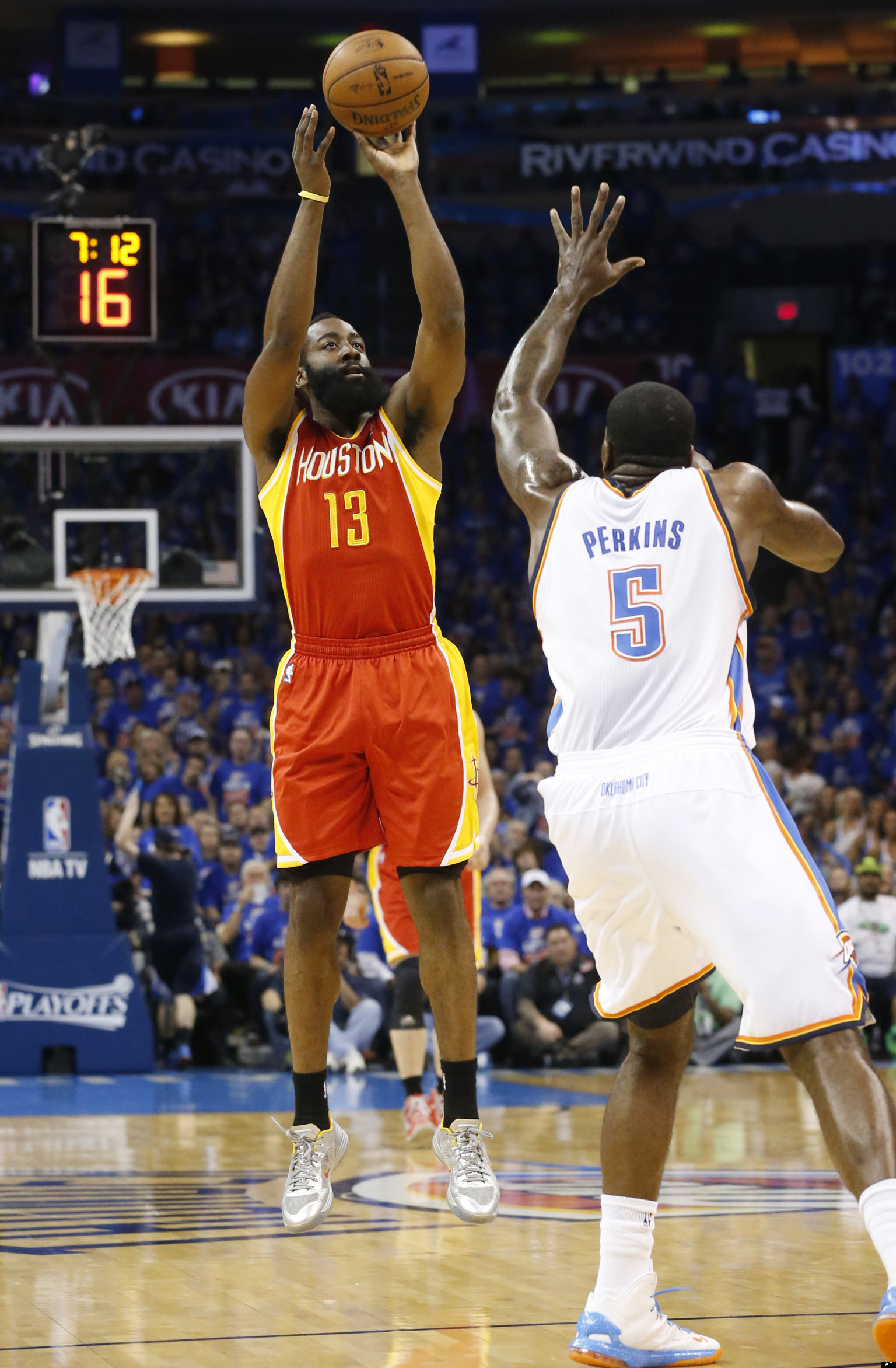 Kendrick Perkins, James Harden Wallpaper, 1540x2350 HD Phone