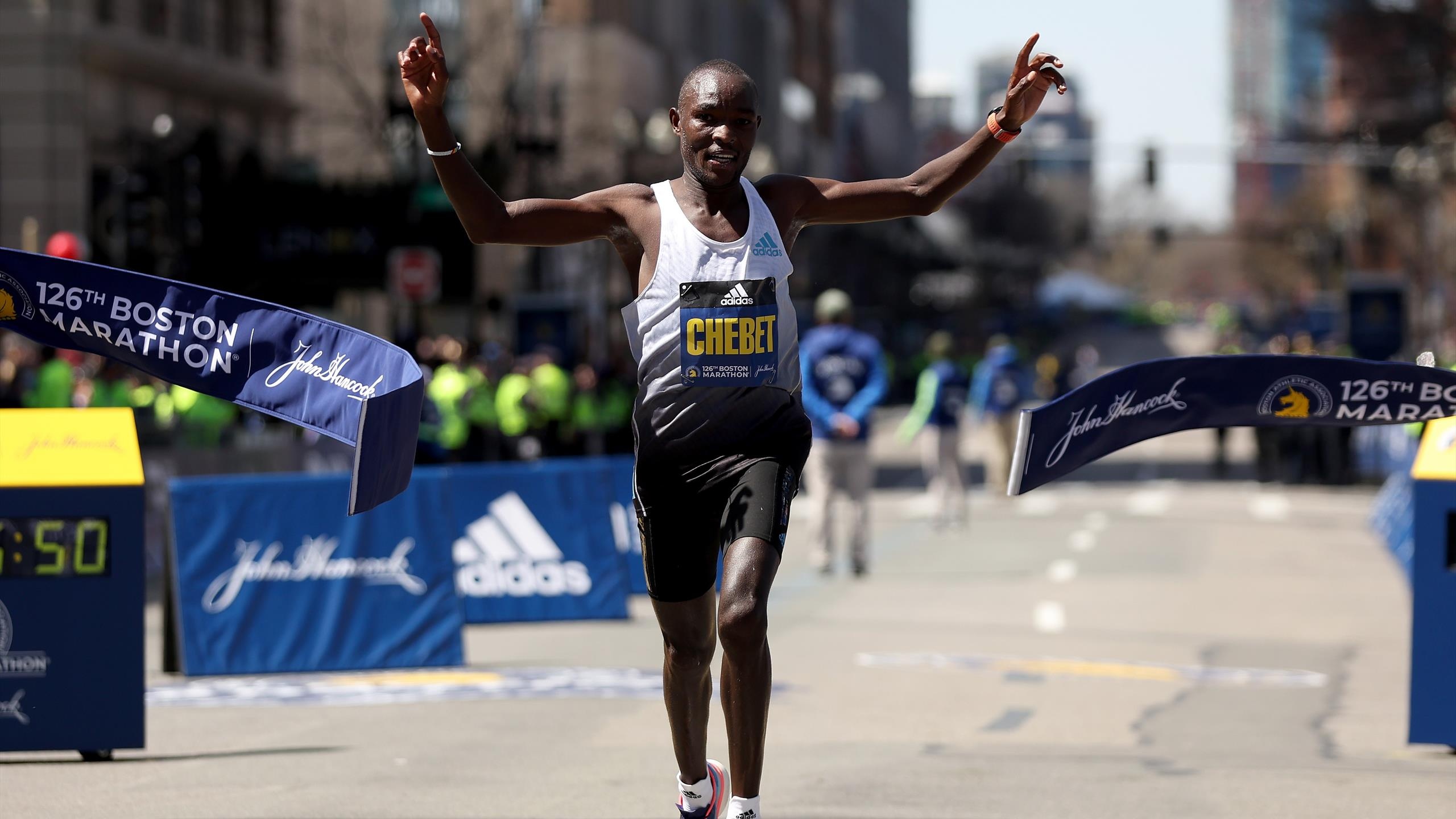 Marathon, Evans Chebet, Peres Jepchirchir, Boston, 2560x1440 HD Desktop