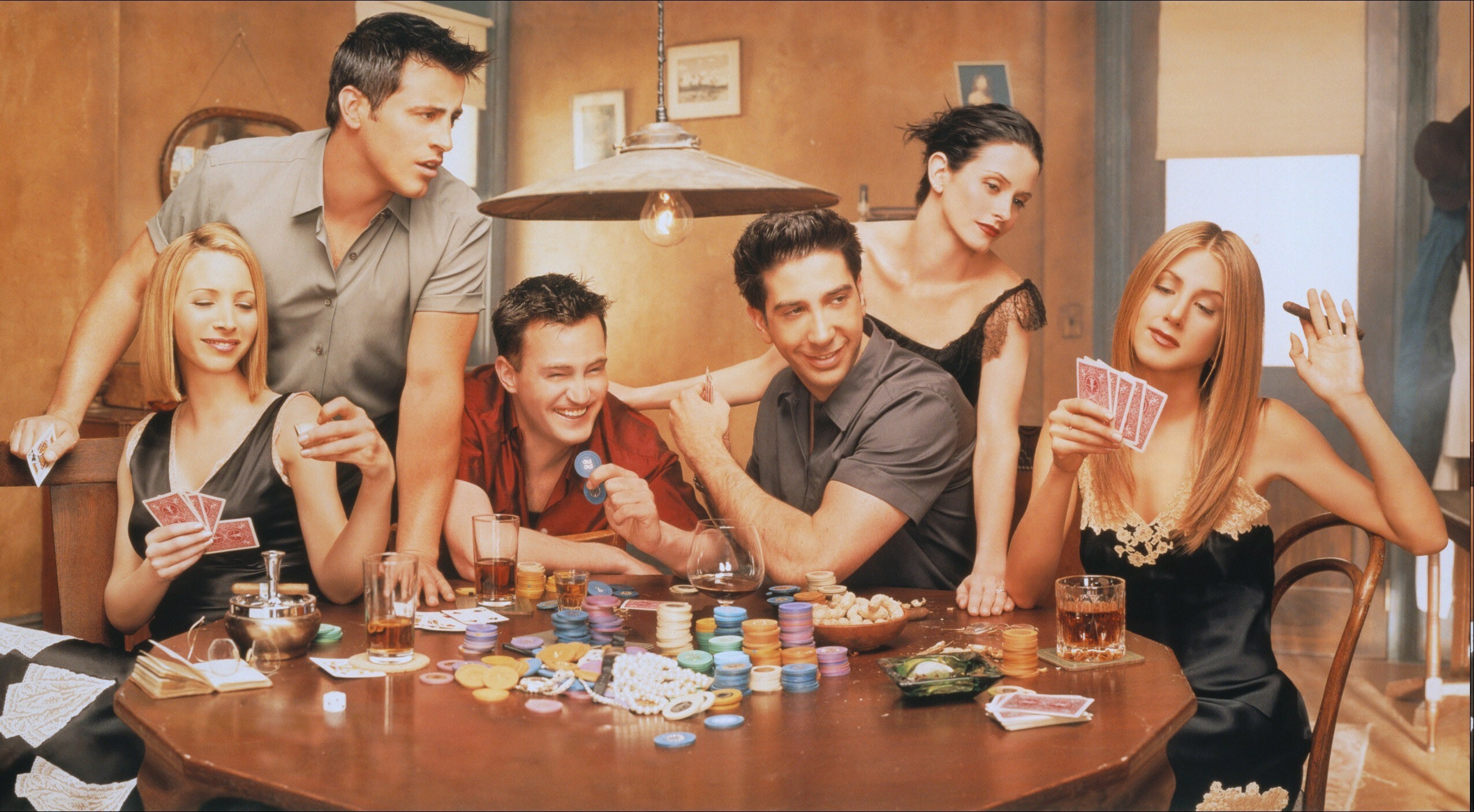 Poker, Friends Wallpaper, 2550x1410 HD Desktop