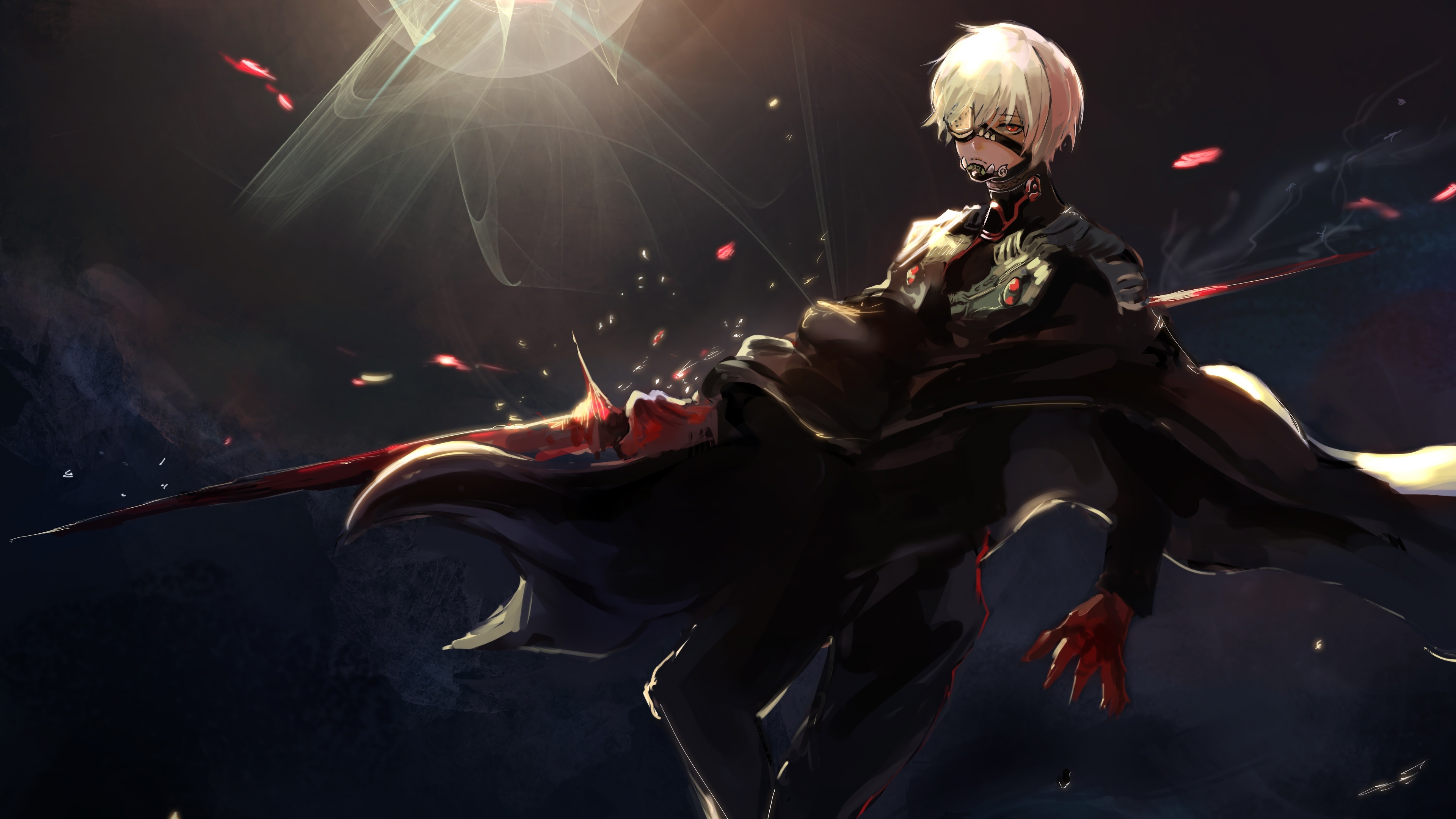 Tokyo Ghoul Anime, Stunning 4K wallpapers, Striking background images, Tokyo Ghoul re, 3840x2160 4K Desktop