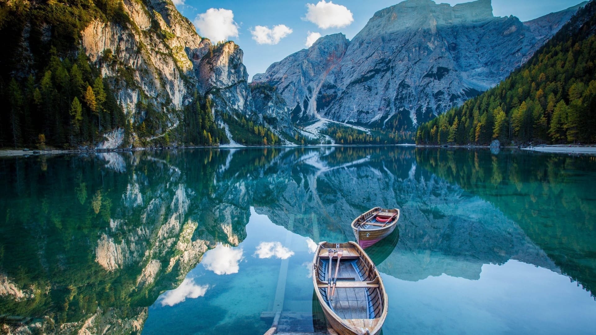 Lake Braies, Landscapes Wallpaper, 1920x1080 Full HD Desktop