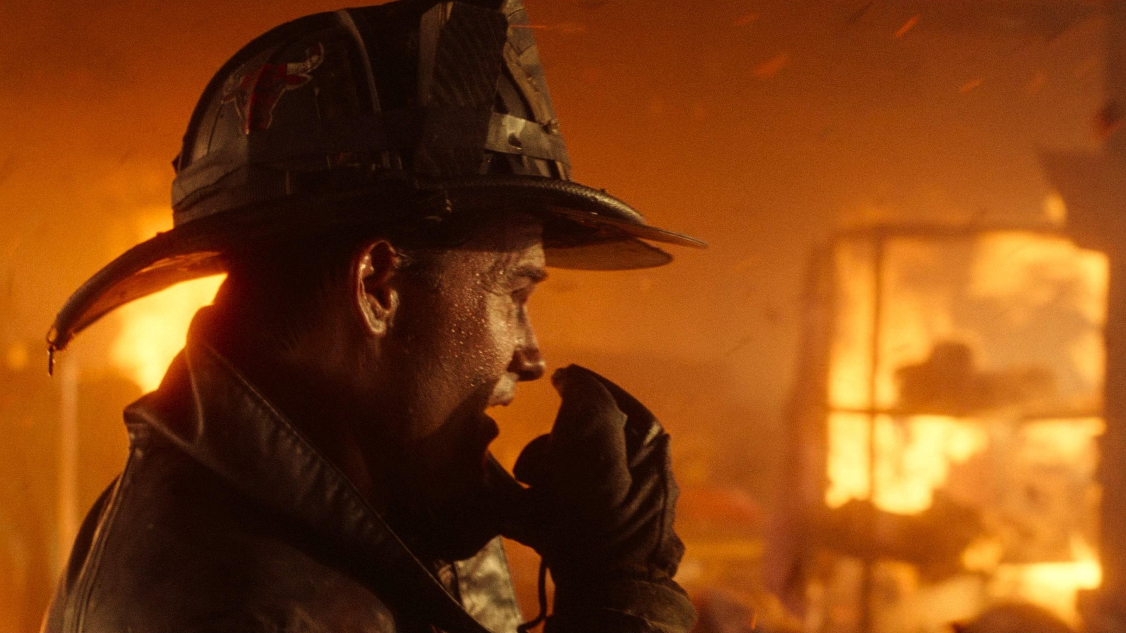 Backdraft, Mnner die durchs Feuer gehen, Kurt Russell's role, Movie available on The Movie Database, 3840x2160 4K Desktop