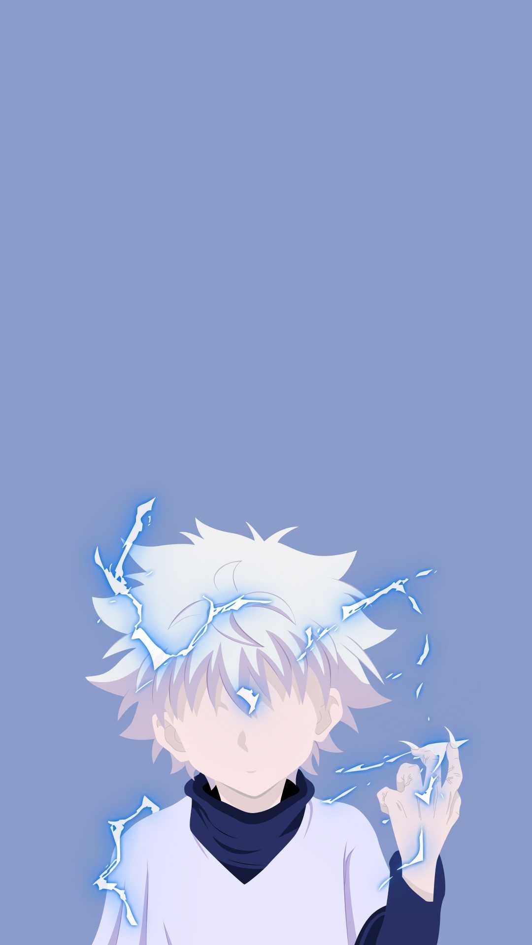 Killua wallpaper, Idlewp collection, Anime series, Dark aesthetic, 1080x1920 Full HD Phone