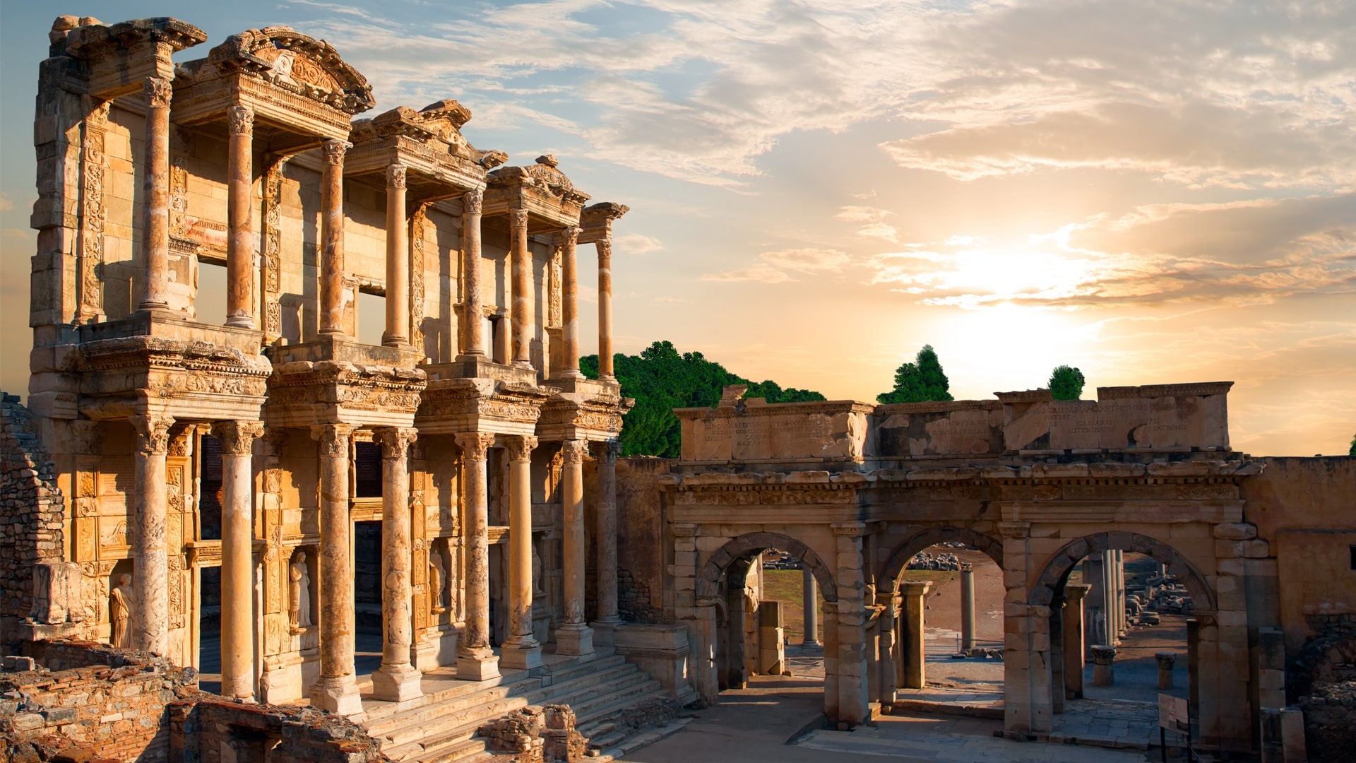 Ephesus wallpaper, Backgrounds, Popular, Travels, 1920x1080 Full HD Desktop