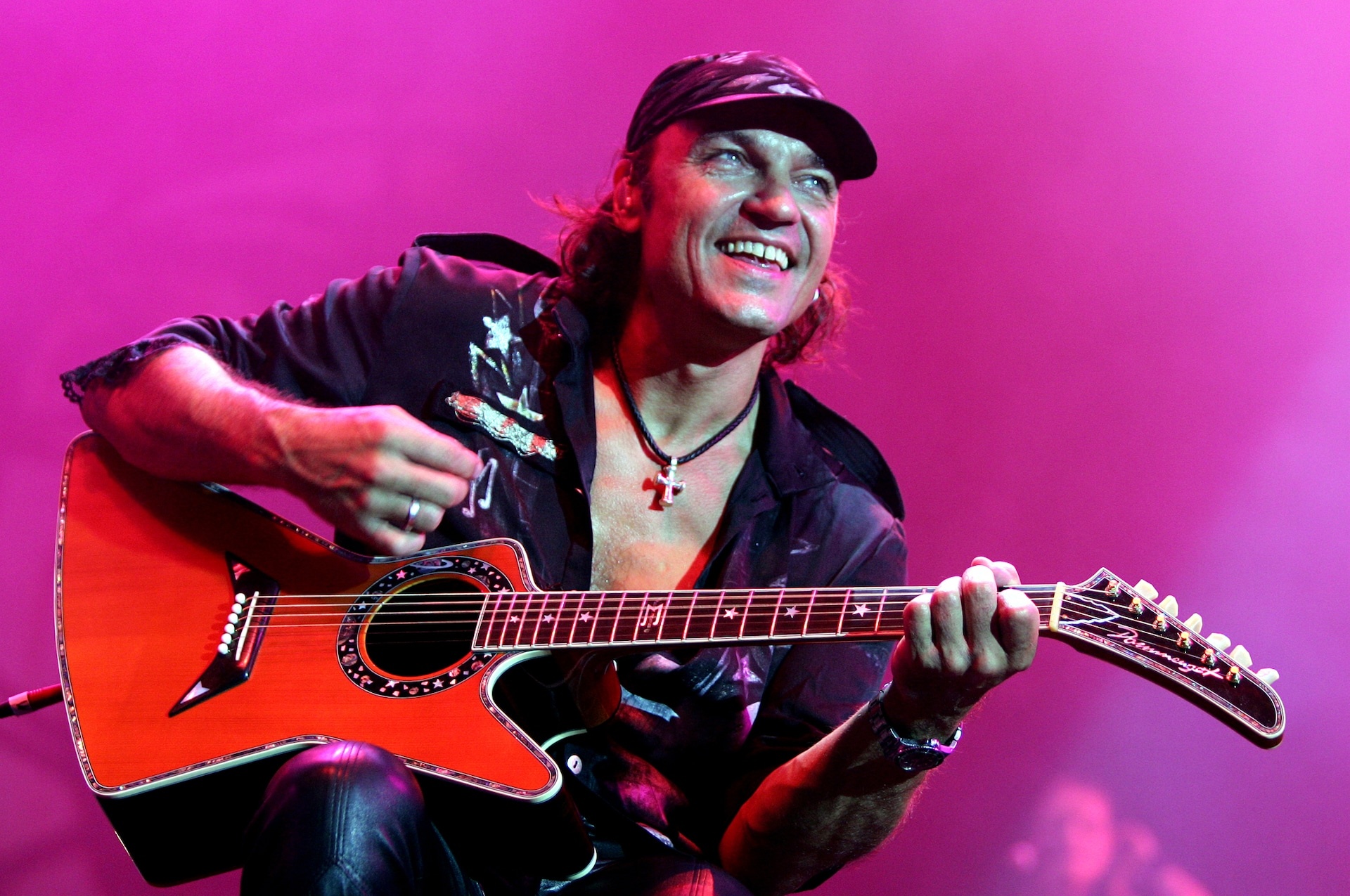 Celebrity drive, Scorpions guitarist, Iconic music career, Lifestyle interview, 1920x1280 HD Desktop