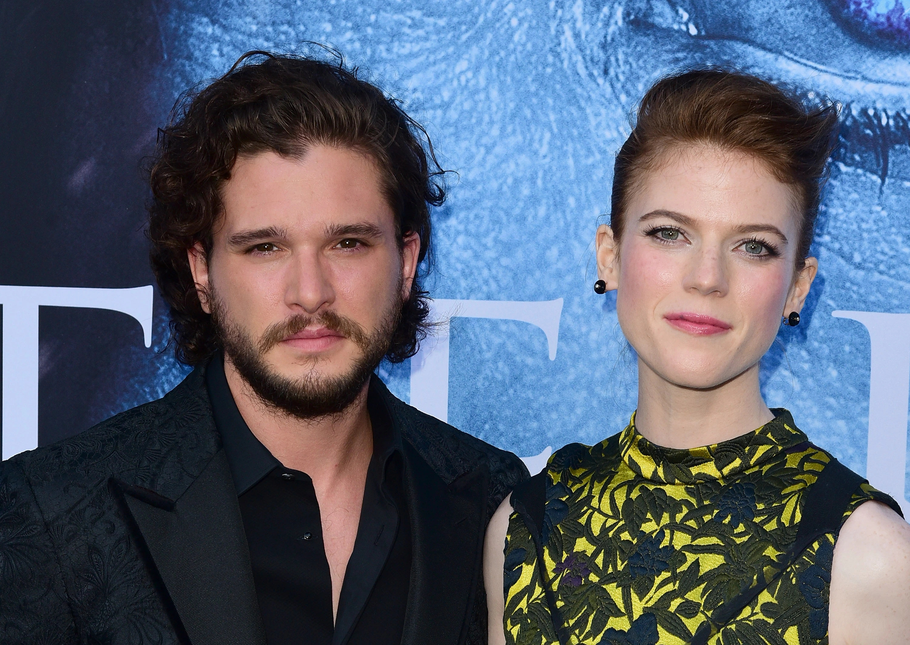 Kit Harington, Engaged, Rose Leslie, Love story, 3000x2130 HD Desktop