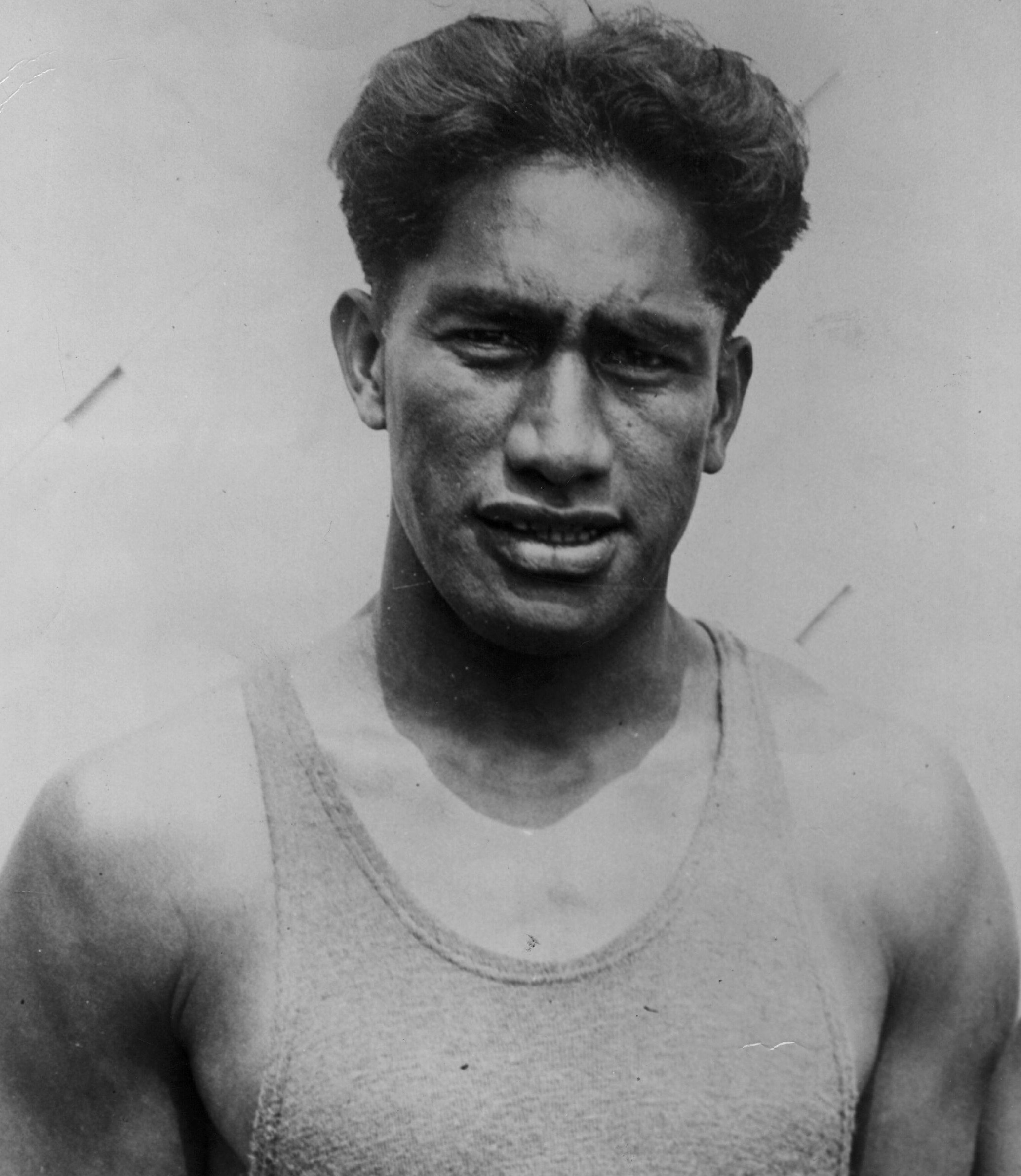 Duke Kahanamoku, 5 fast facts, Swimming legend, Iconic figure, 2070x2390 HD Phone