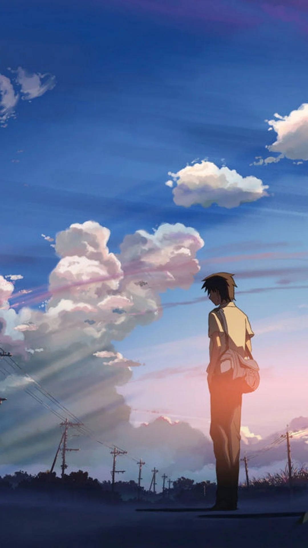 5 Centimeters Per Second, Anime Phone Wallpaper, 1080x1920 Full HD Phone