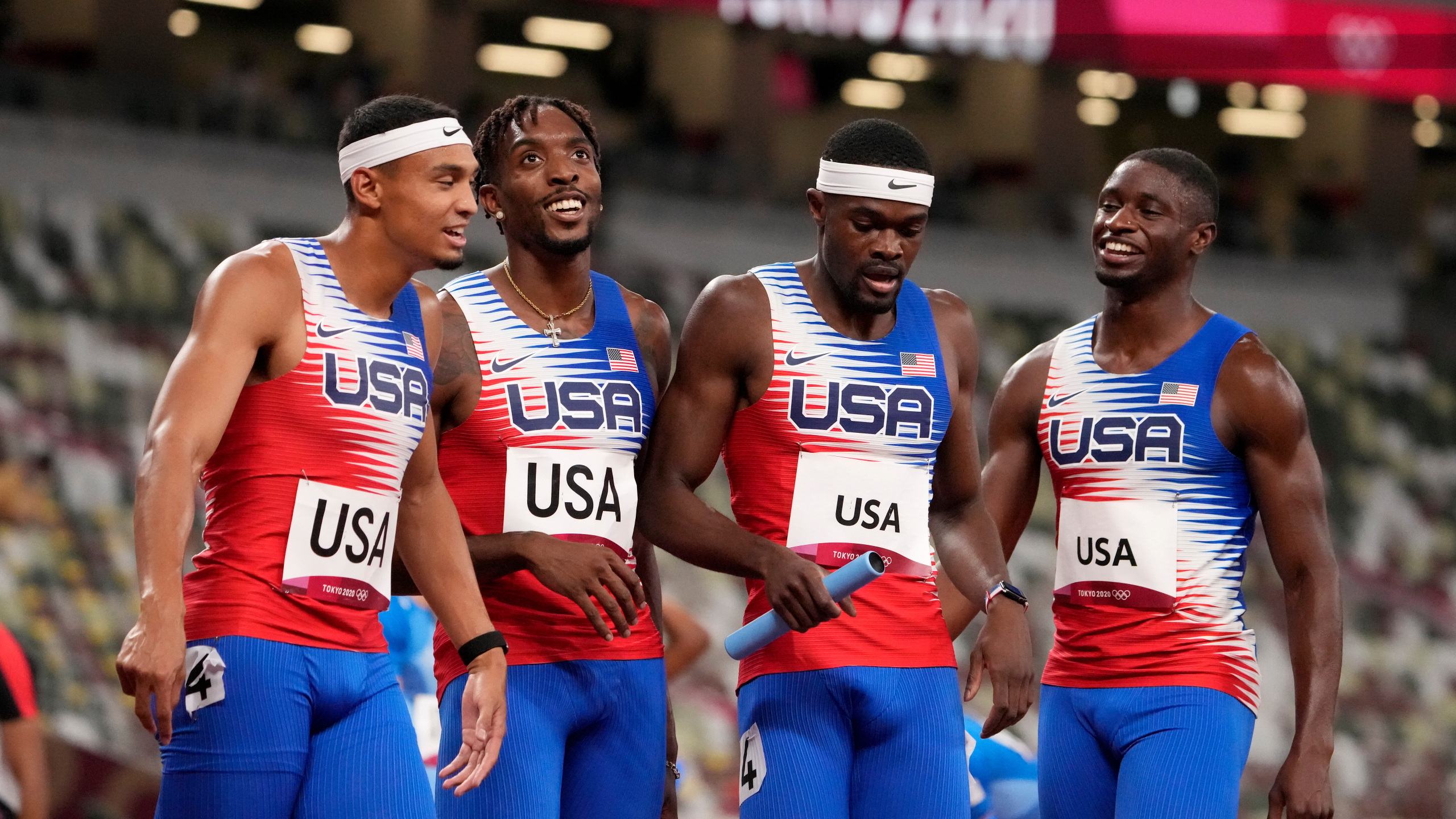 Team USA, Rai Benjamin Wallpaper, 2560x1440 HD Desktop