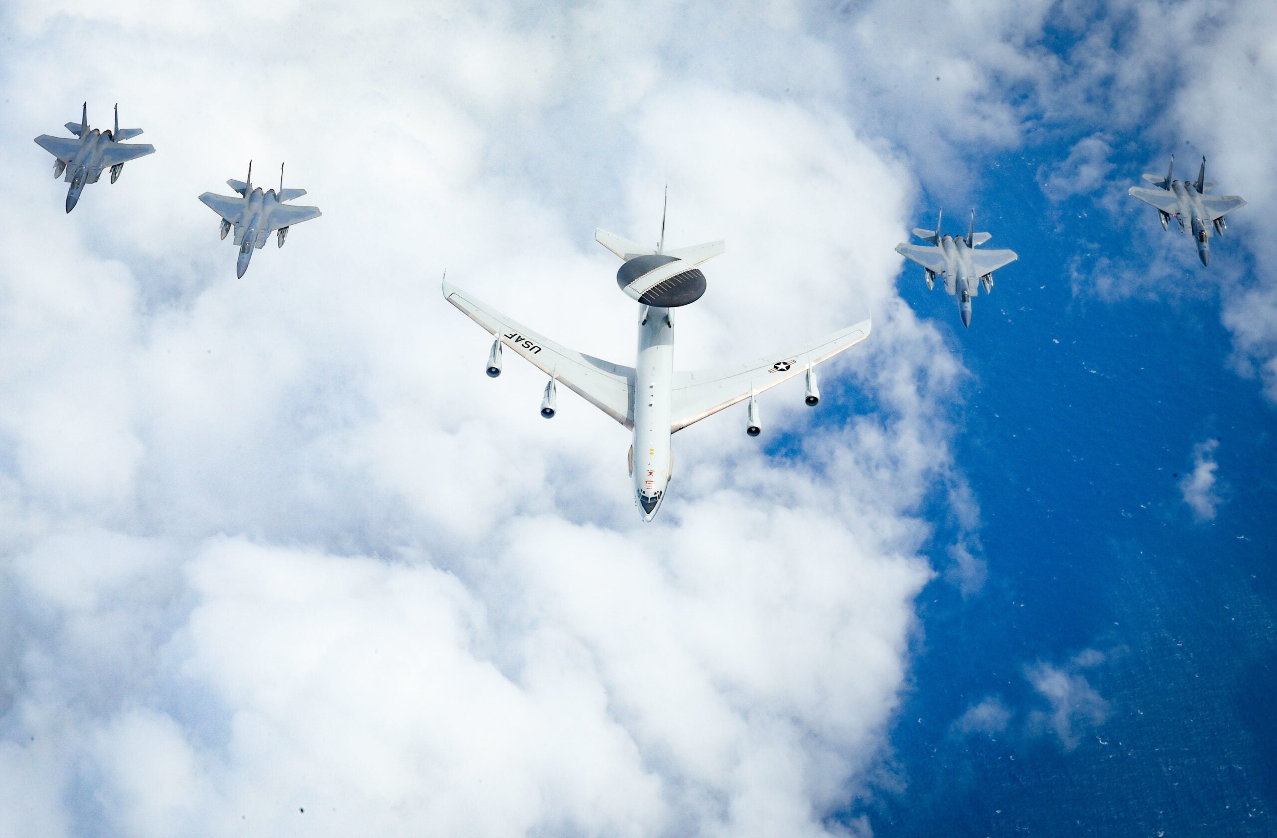 Boeing E-3, Airforce Technology, Scaled image, 2560x1680 HD Desktop