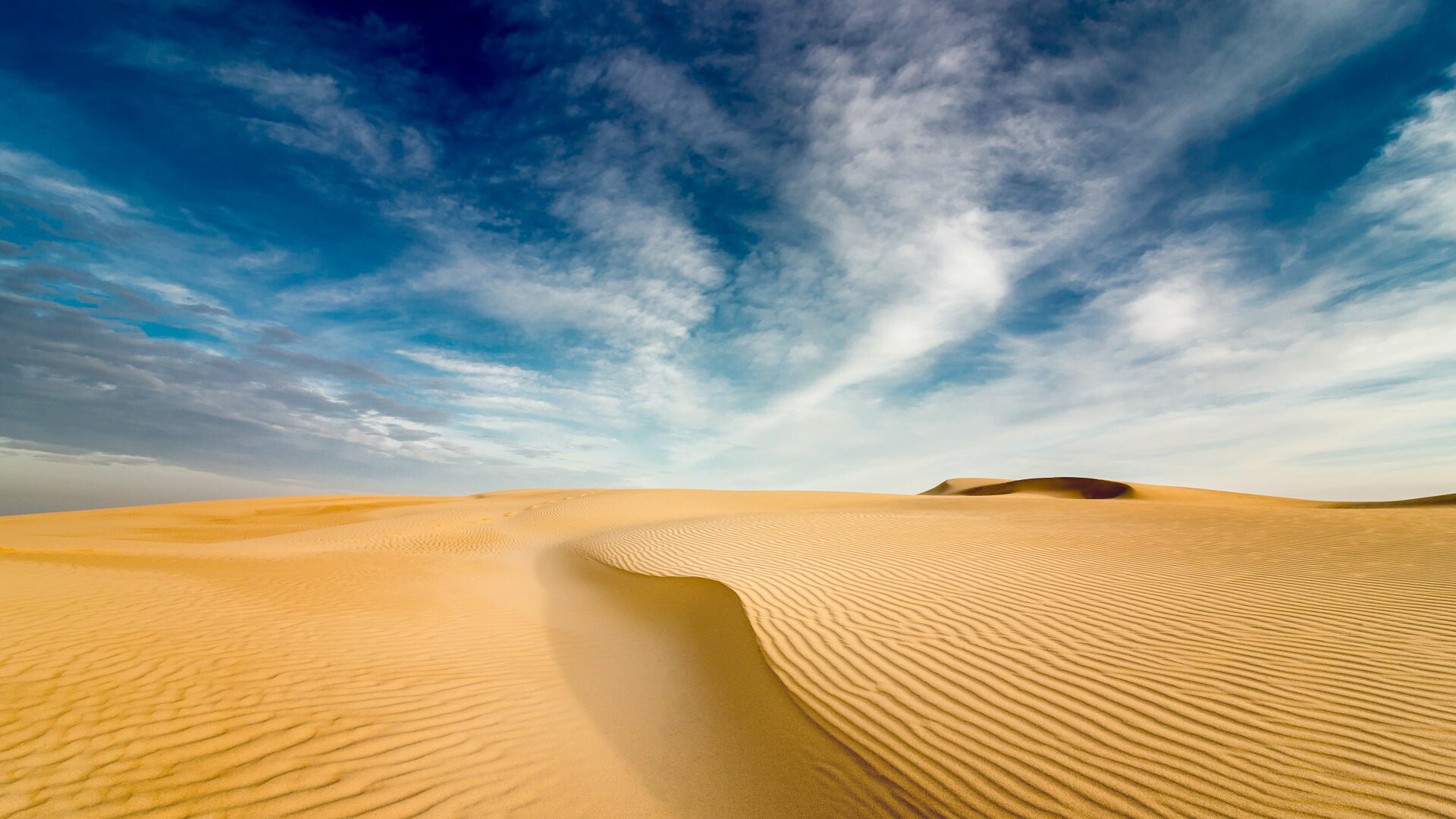 Sunny desert, Nature's radiance, Warmth of light, Crisp air, 1920x1080 Full HD Desktop