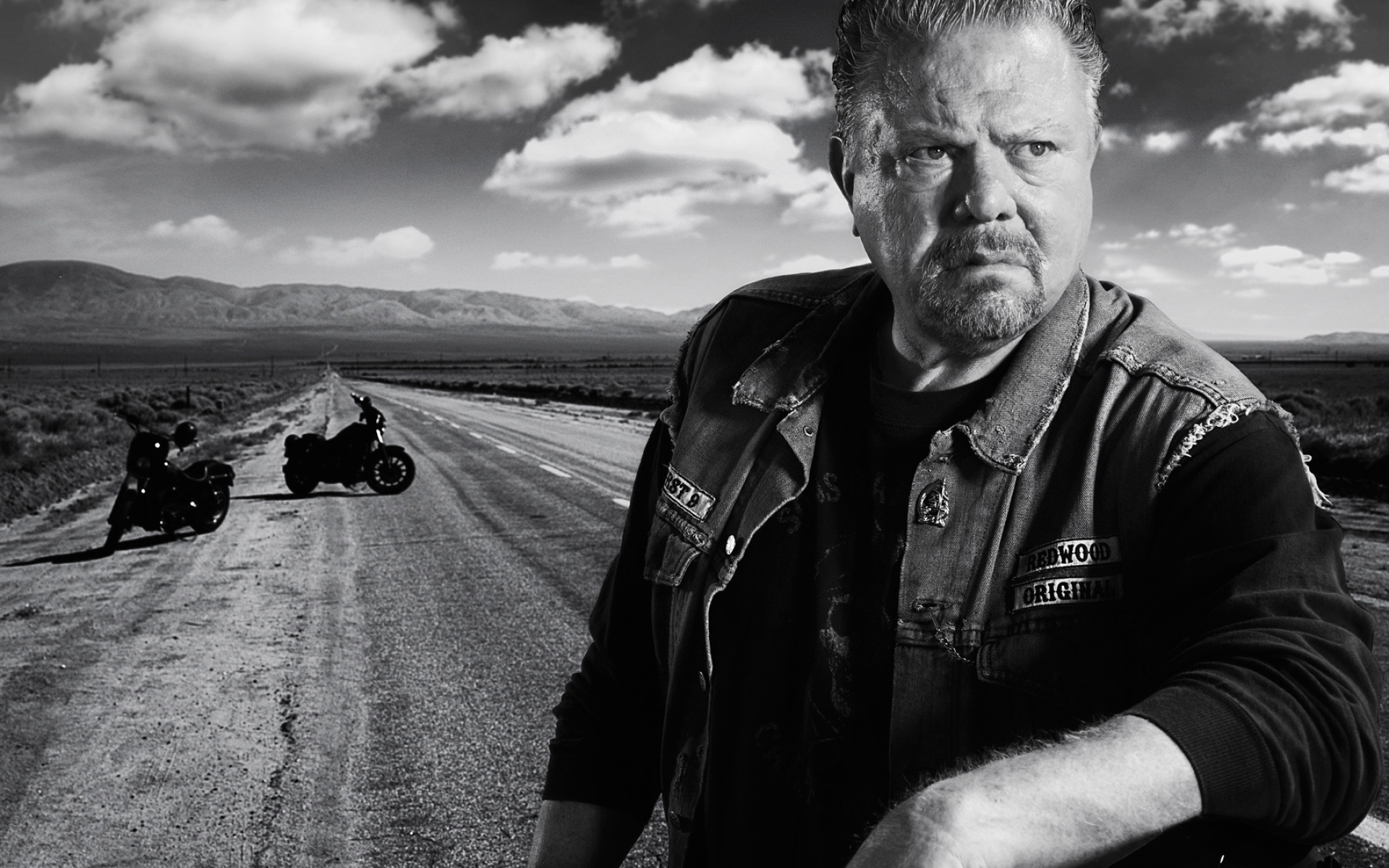 Piermont Piney Winston, William Lucking, Desert highway motorcycles, HD Desktop wallpaper