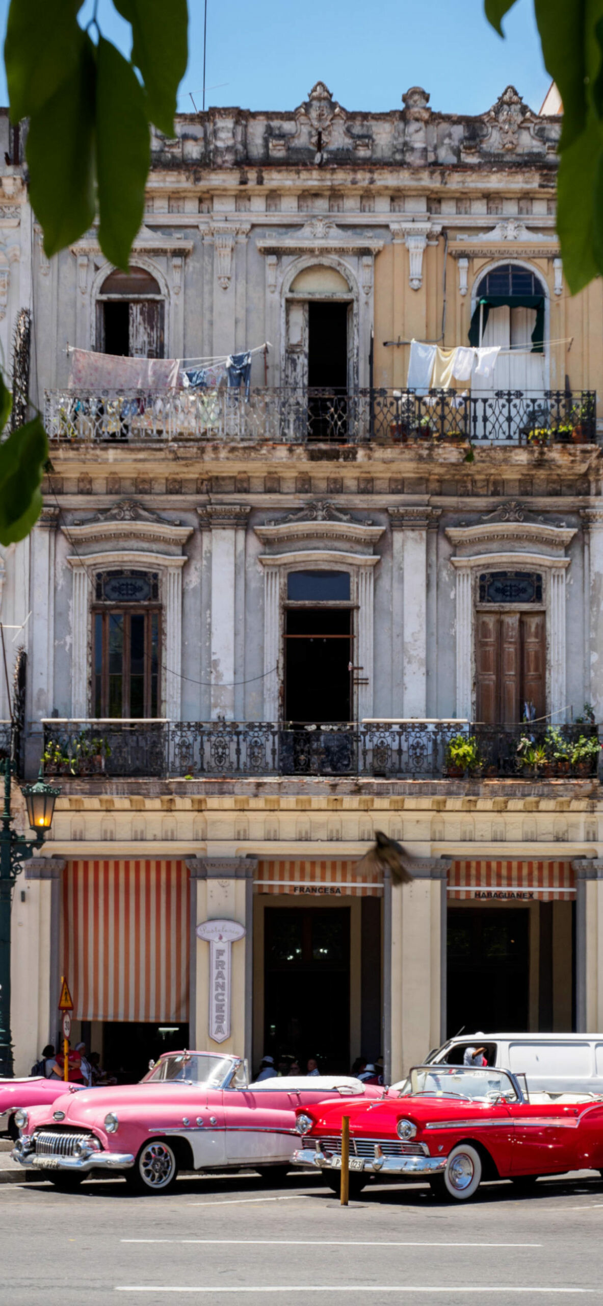 Enchanting Cuba, Cultural richness, Timeless beauty, Mosaic of colors, 1190x2560 HD Phone