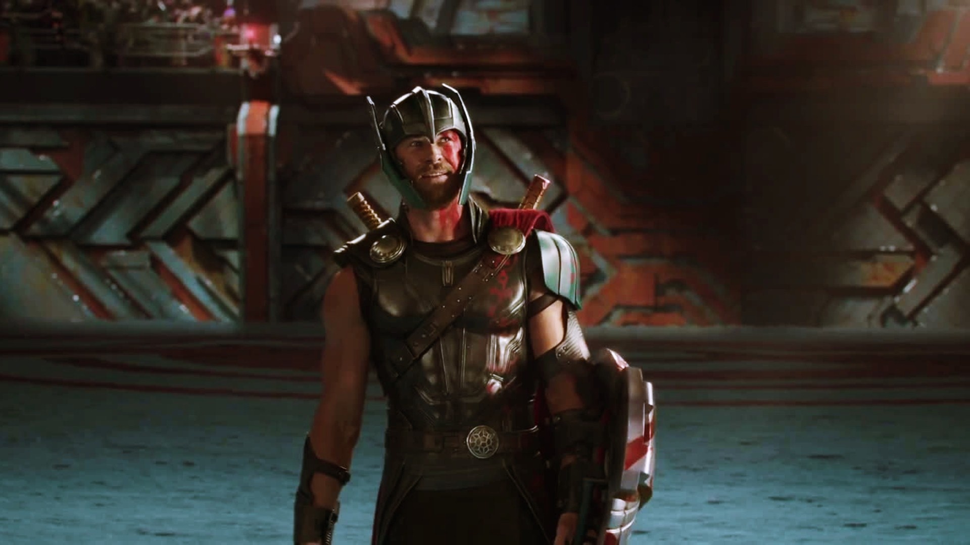 Chris Hemsworth, Thor Ragnarok, Desktop wallpaper, Stunning visuals, 1920x1080 Full HD Desktop