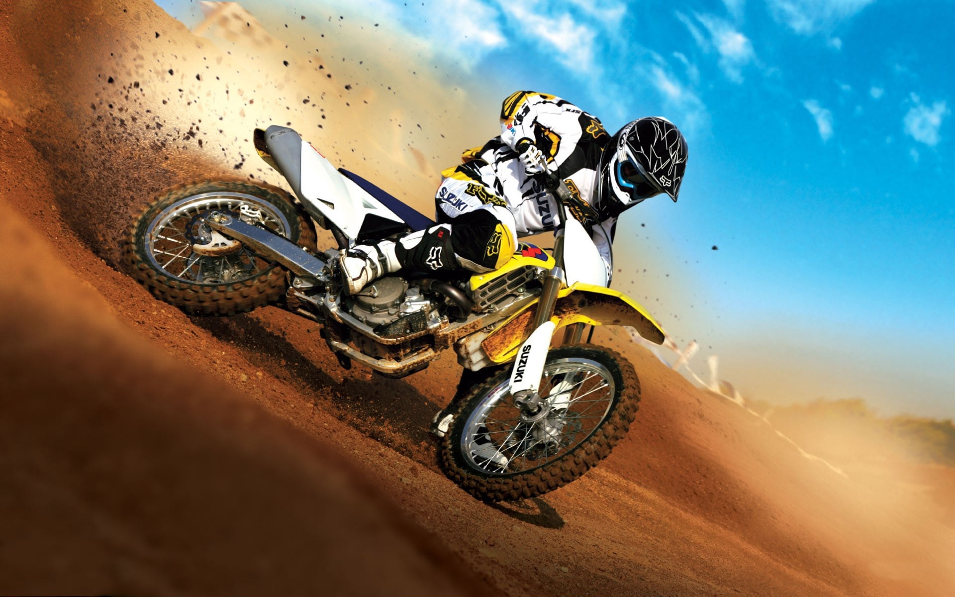 Suzuki RM-Z450, Motocross Wallpaper, 1920x1200 HD Desktop