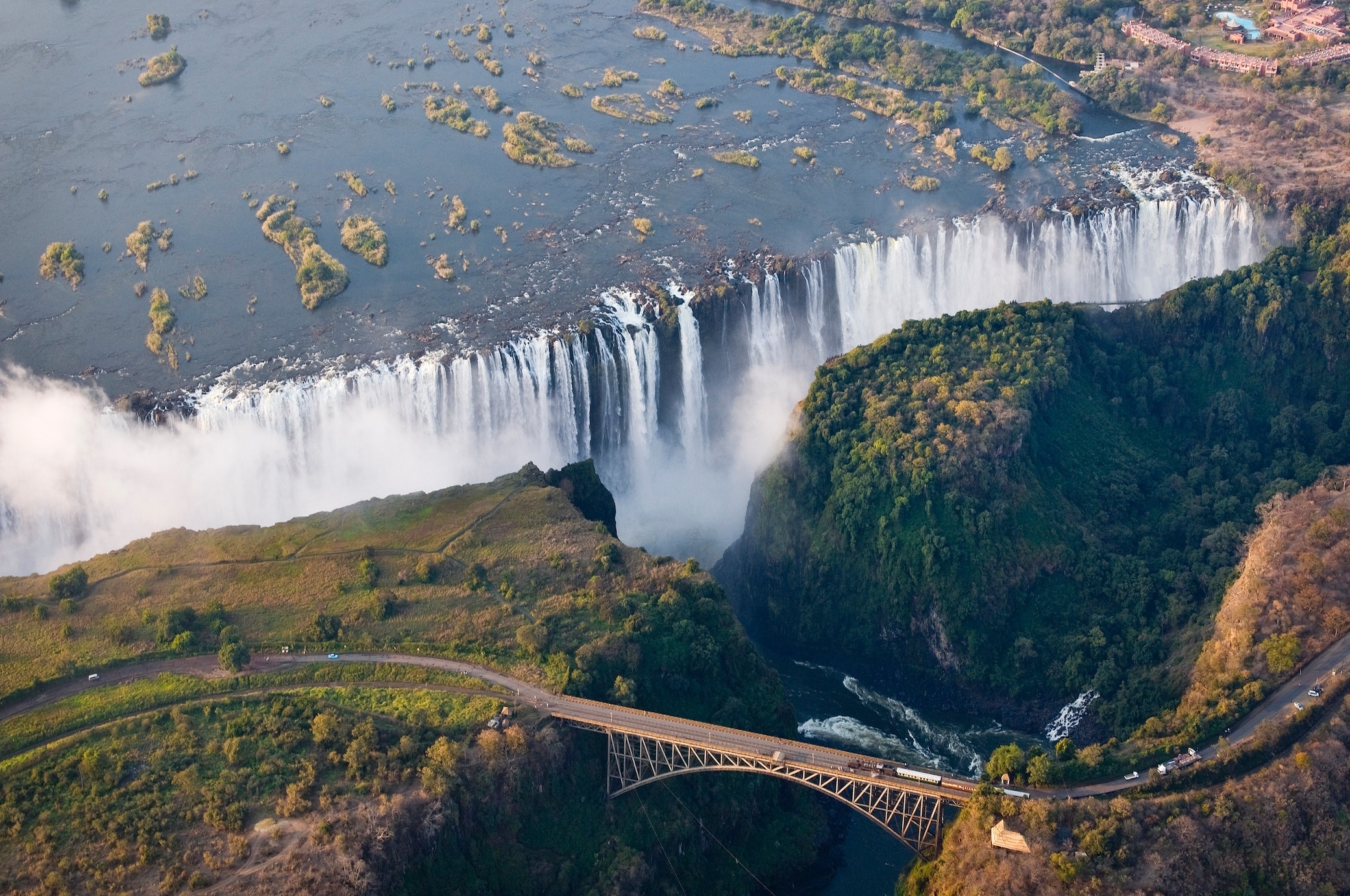 Victoria Falls Bridge, Devil’s Pool (Zambia) Wallpaper, 2080x1380 HD Desktop
