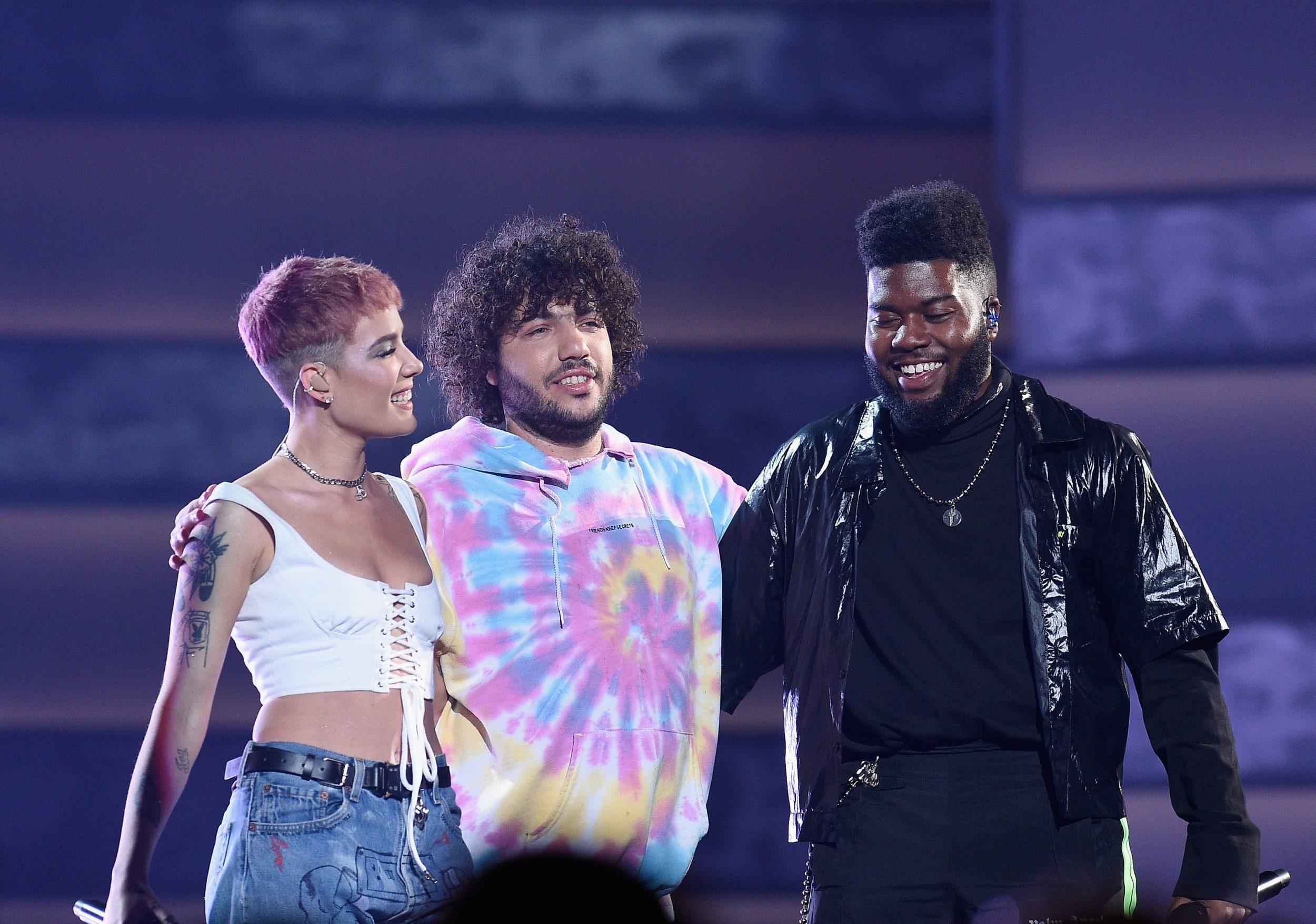 Benny Blanco, Halsey and Khalid, Eastside collaboration, 2500x1760 HD Desktop