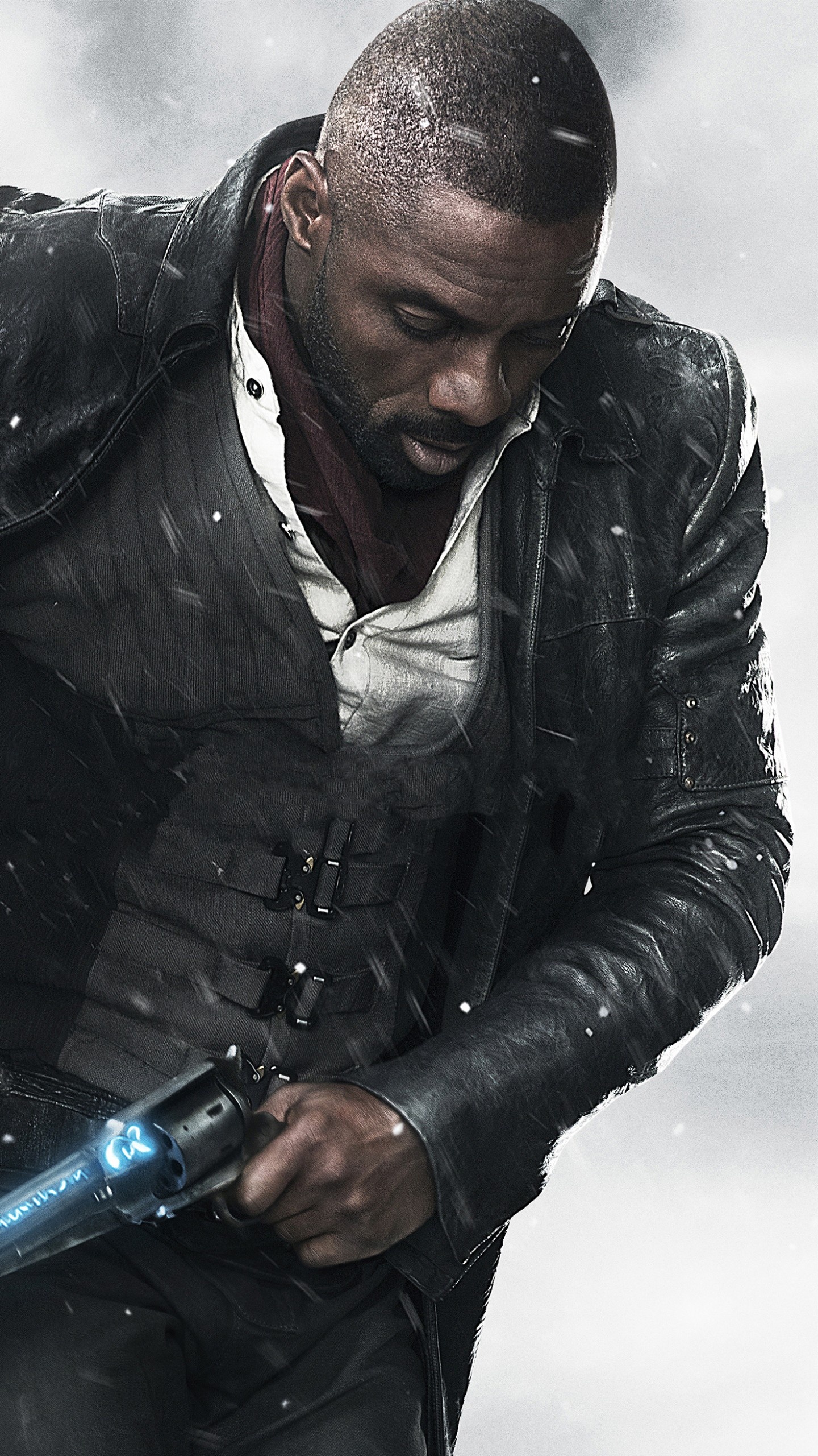 Dark Tower wallpaper, Idris Elba, 4K resolution, Stunning visuals, 1440x2560 HD Phone