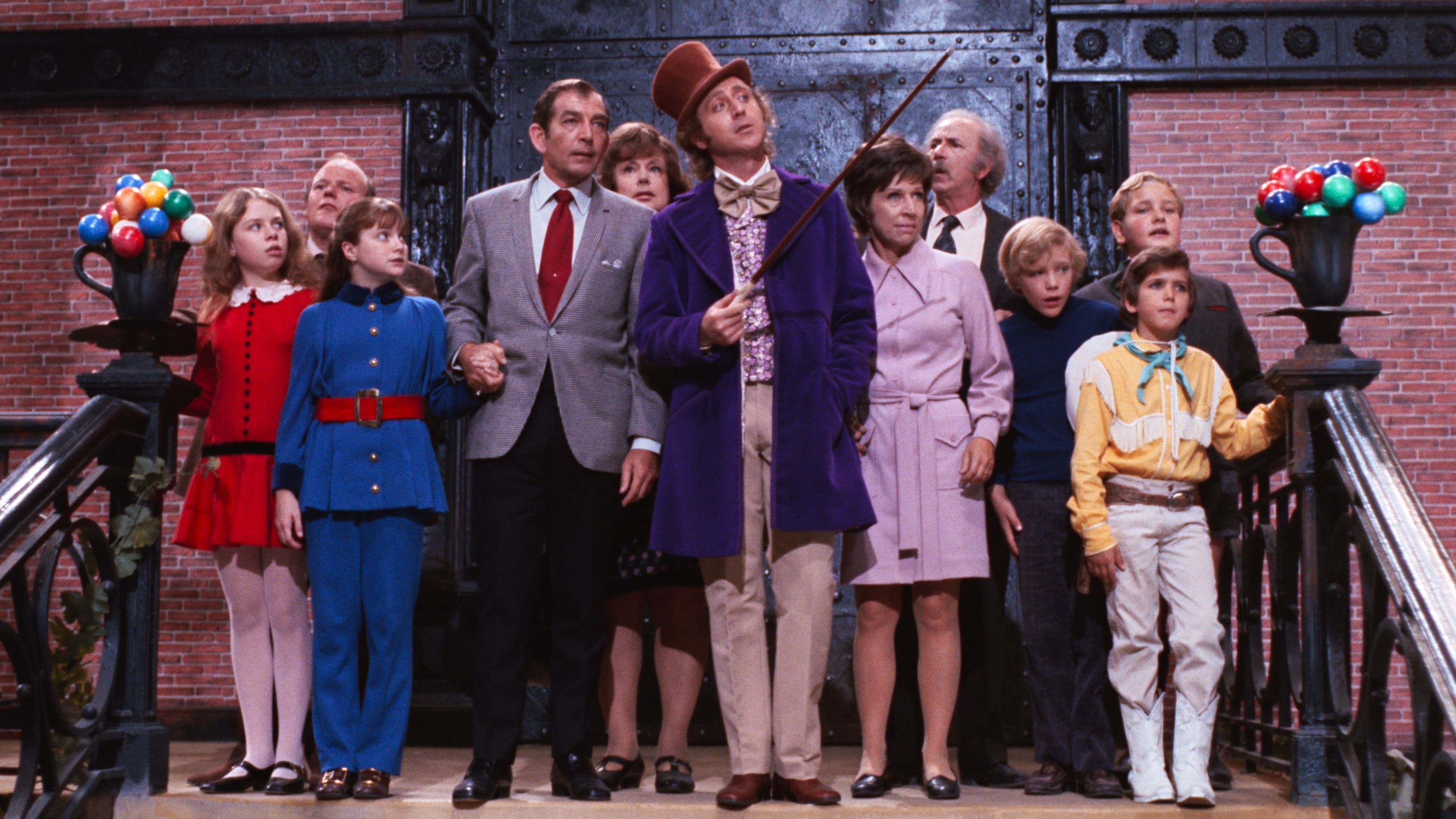 Willy Wonka, Chocolate factory, 1971, Movie database, 3840x2160 4K Desktop