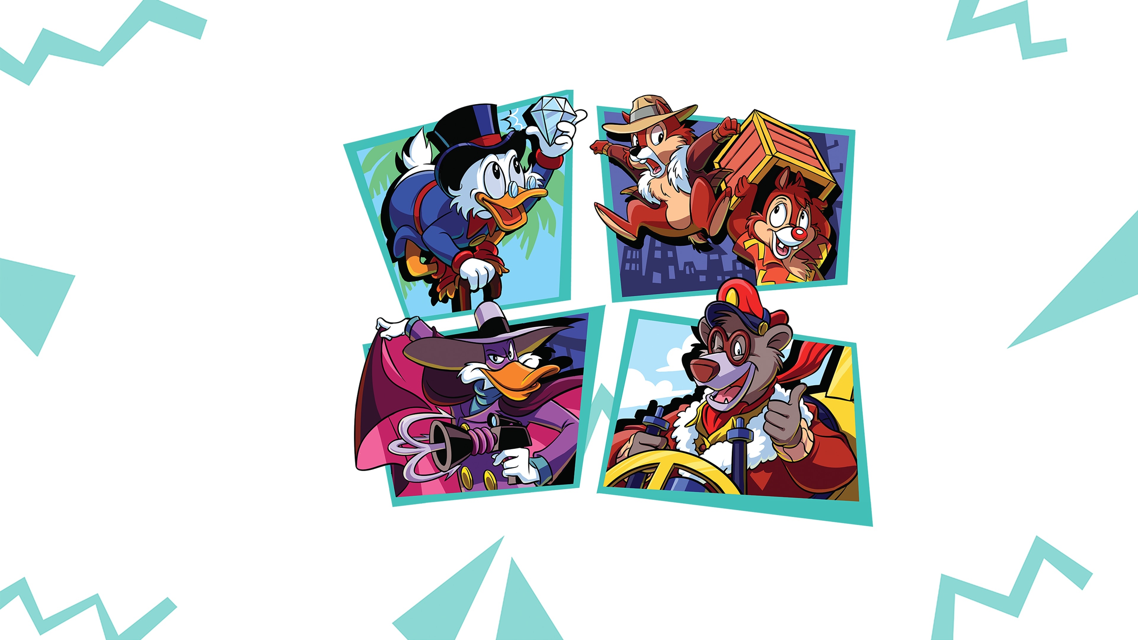 Disney Animation, The Disney Afternoon, Retro collection, Nostalgic memories, 3840x2160 4K Desktop
