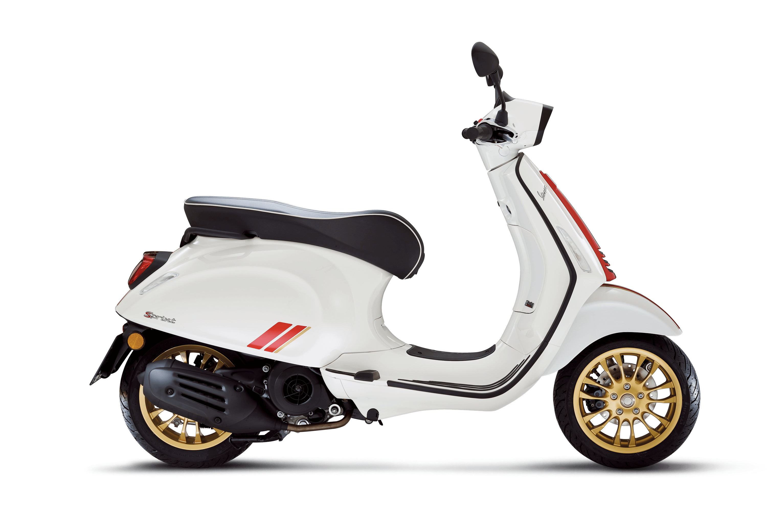 Vespa Sprint 150, Classic scooter, Retro design, 3000x2000 HD Desktop