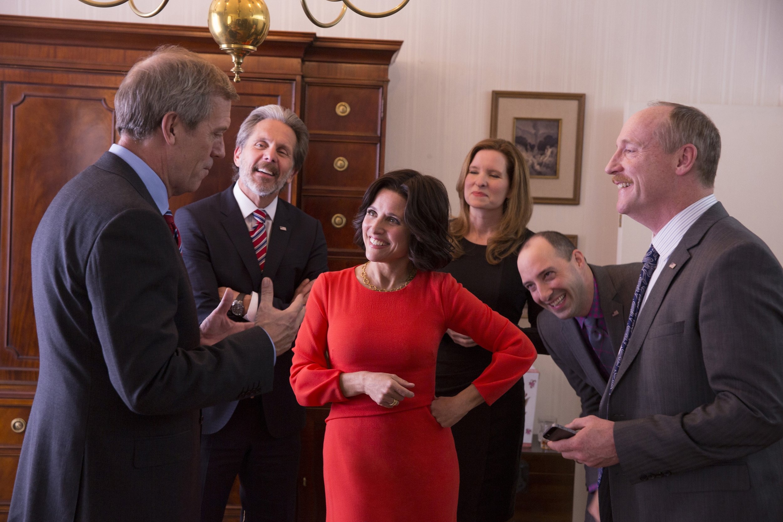 Veep season 4 review, Political comedy, Julia Louis-Dreyfus, Must-watch show, 2500x1670 HD Desktop