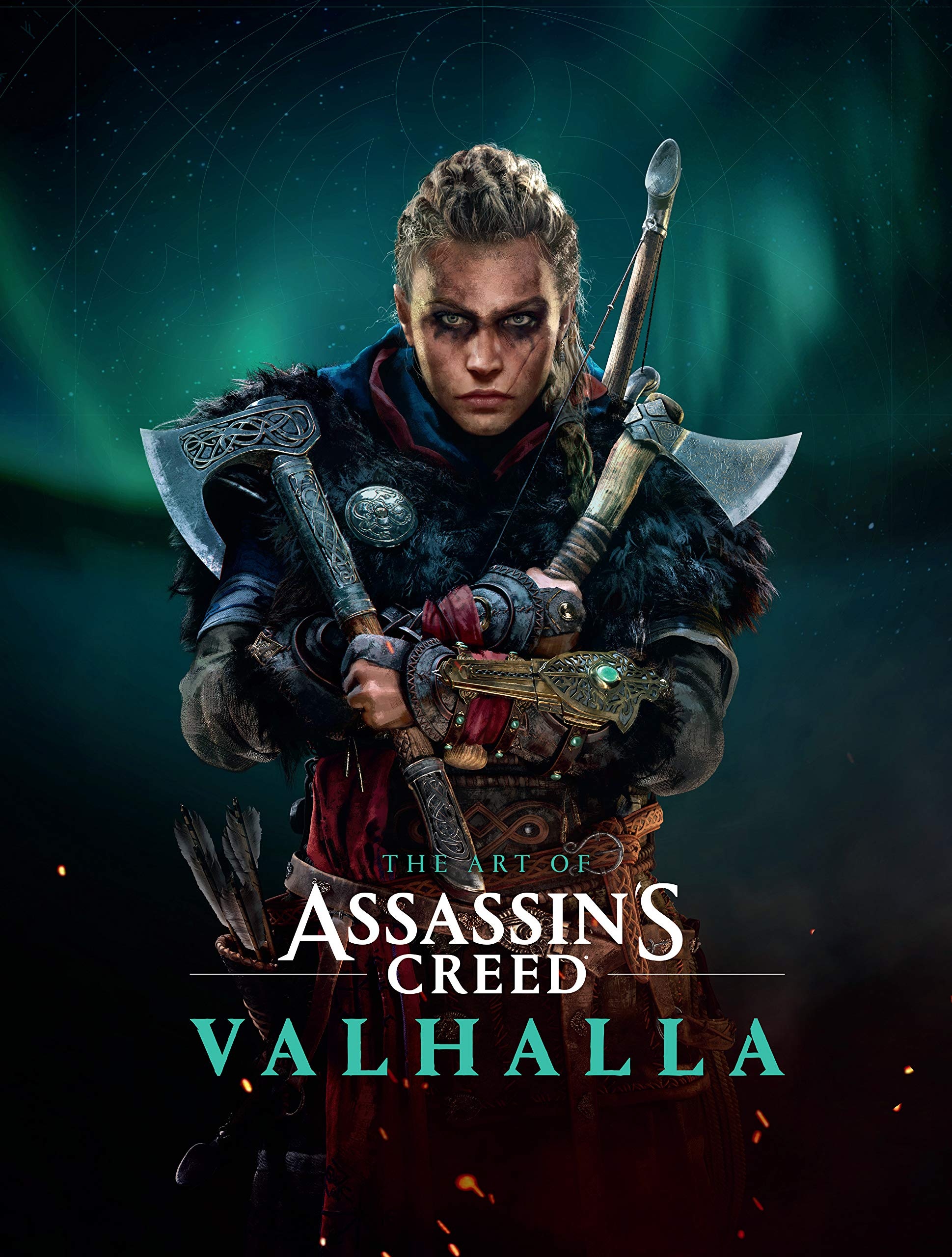 Eivor Varinsdottir, The Art of Assassin's Creed Valhalla title, Dual Viking axes, HD Phone wallpaper