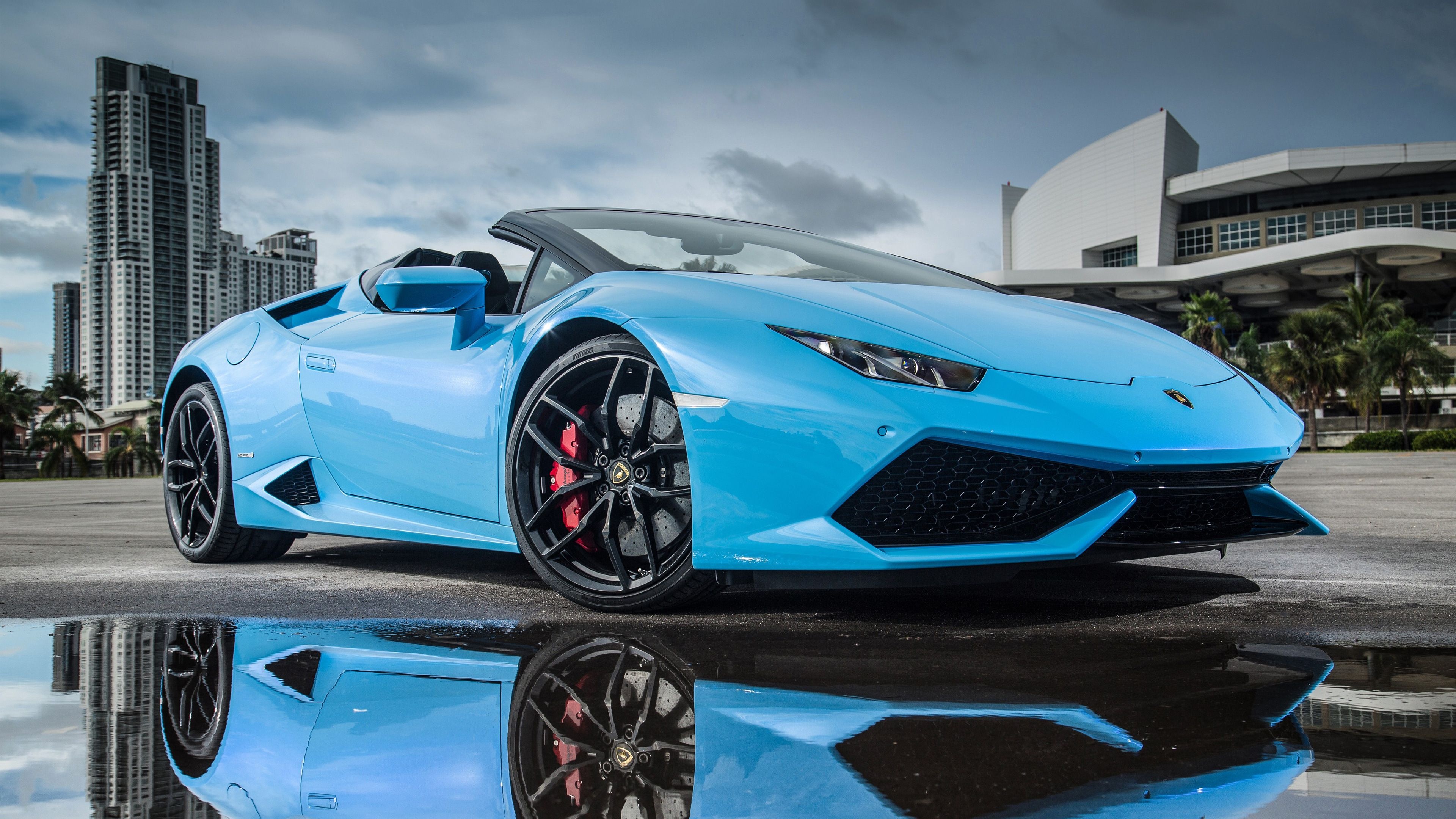 LP 610-4 Spyder, LP Cars Wallpaper, 3840x2160 4K Desktop