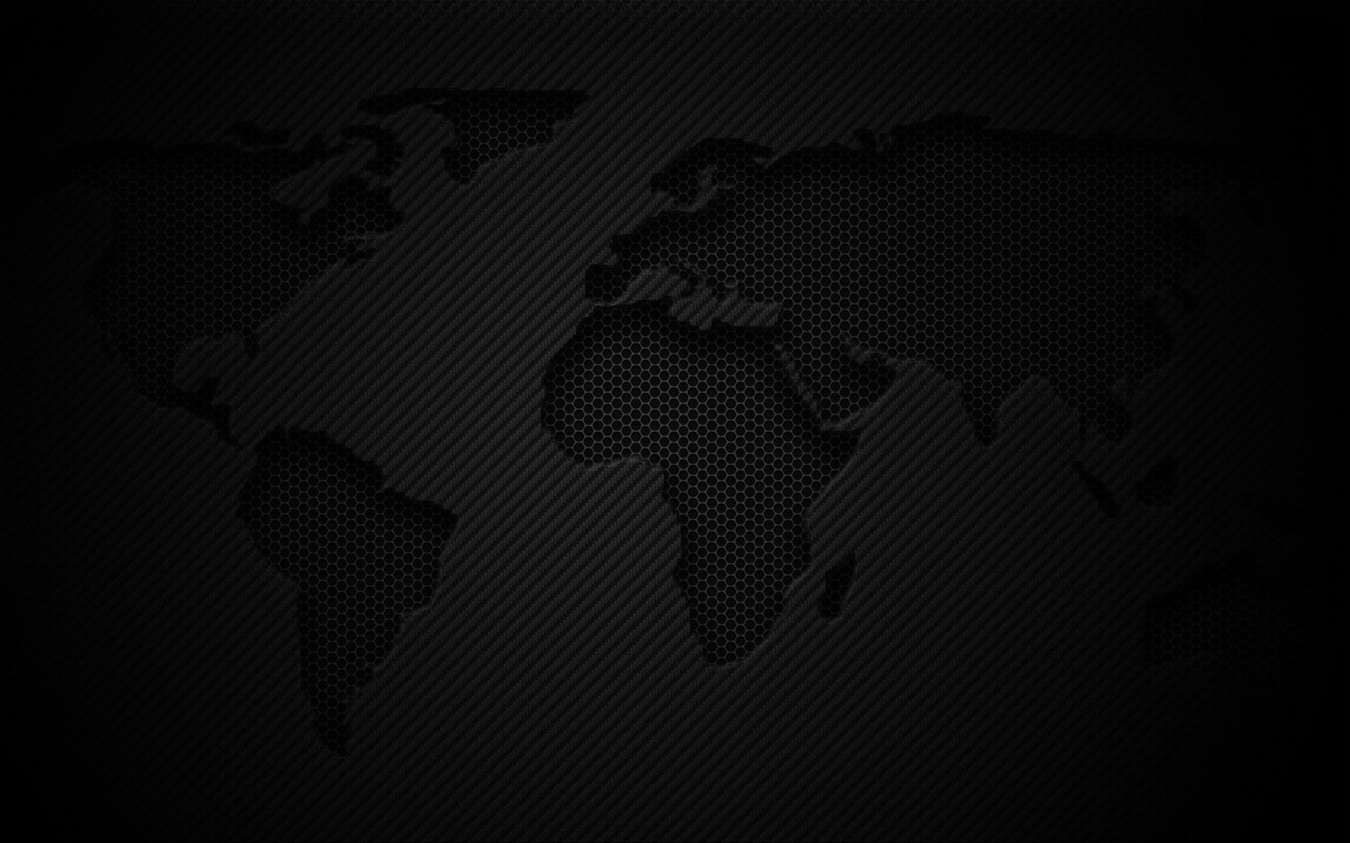 World map, Matte Black Wallpaper, 1920x1200 HD Desktop