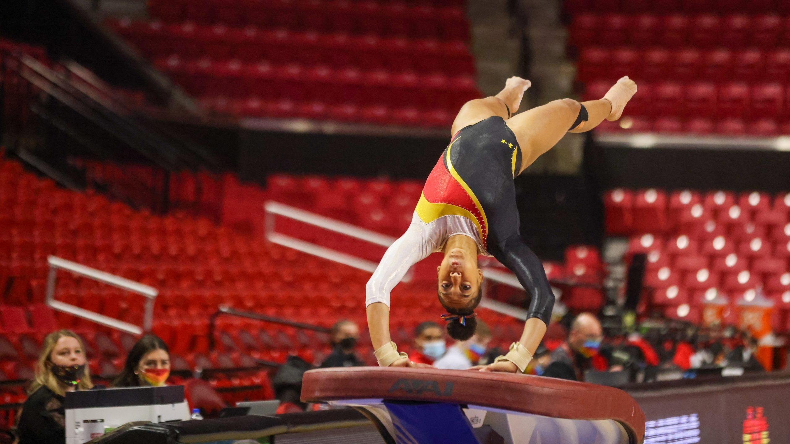 Audrey Barber, Vault (Gymnastics) Wallpaper, 2560x1440 HD Desktop