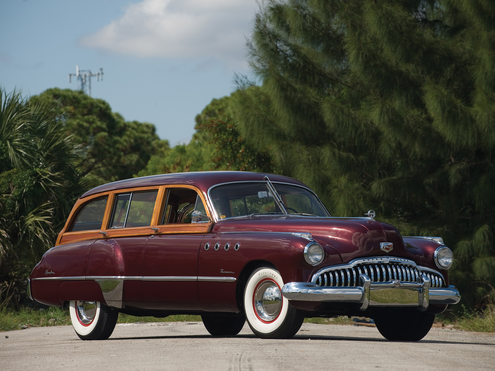 Buick, 1949 Roadmaster estate, Retro station wagon, Vintage car, 2050x1540 HD Desktop