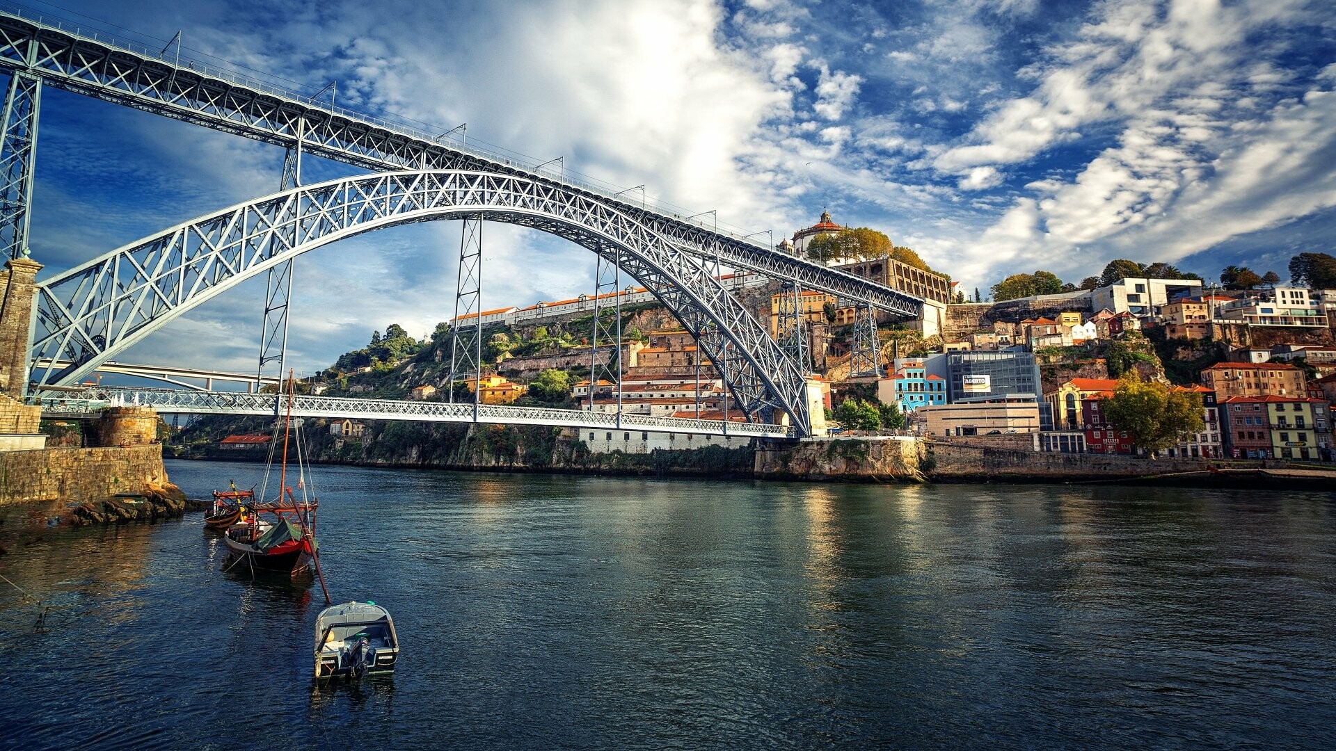 Luis I Bridge, Portugal Wallpaper, 1920x1080 Full HD Desktop