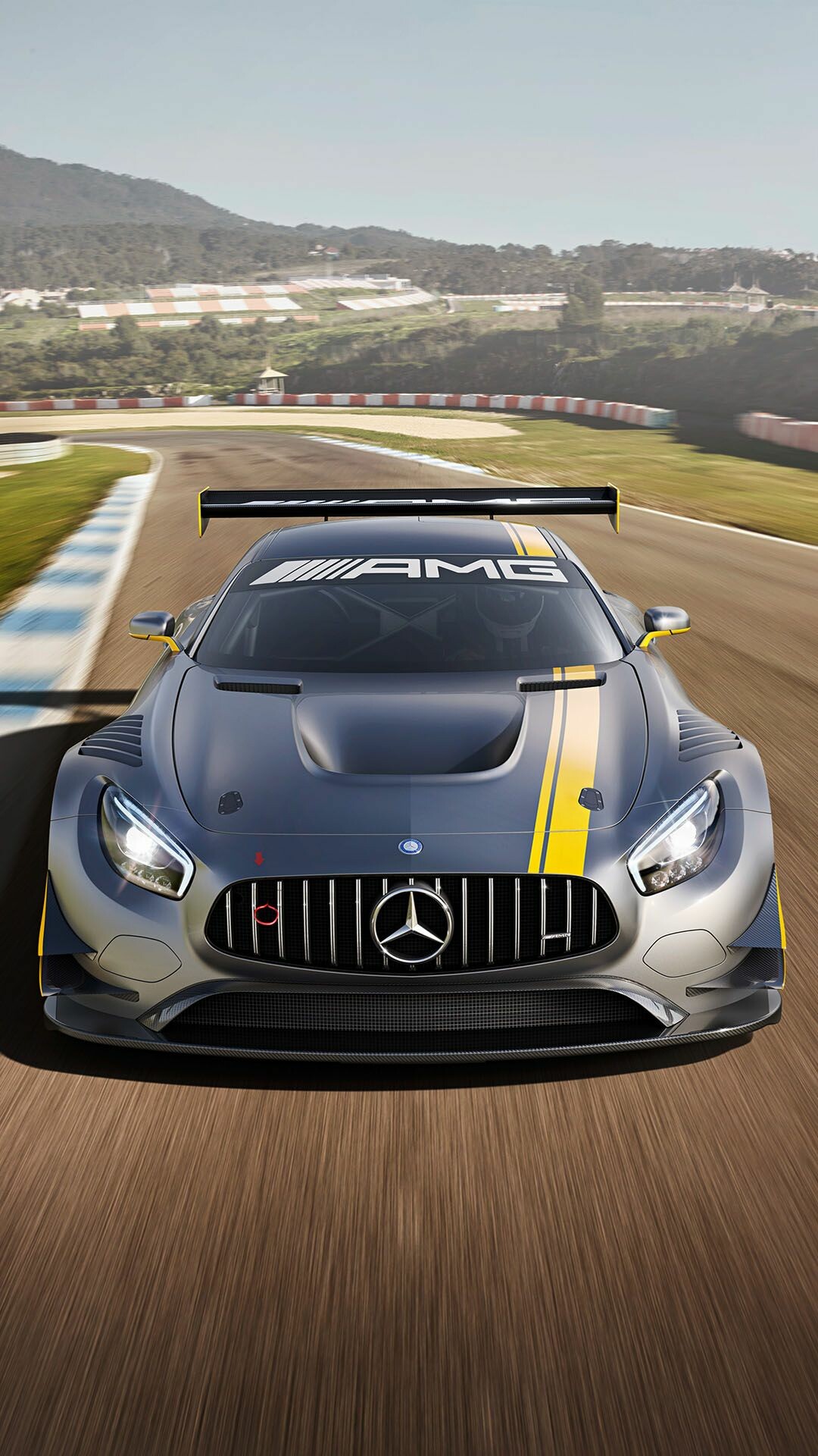 AMG GT3, Mercedes-Benz Wallpaper, 1080x1920 Full HD Phone