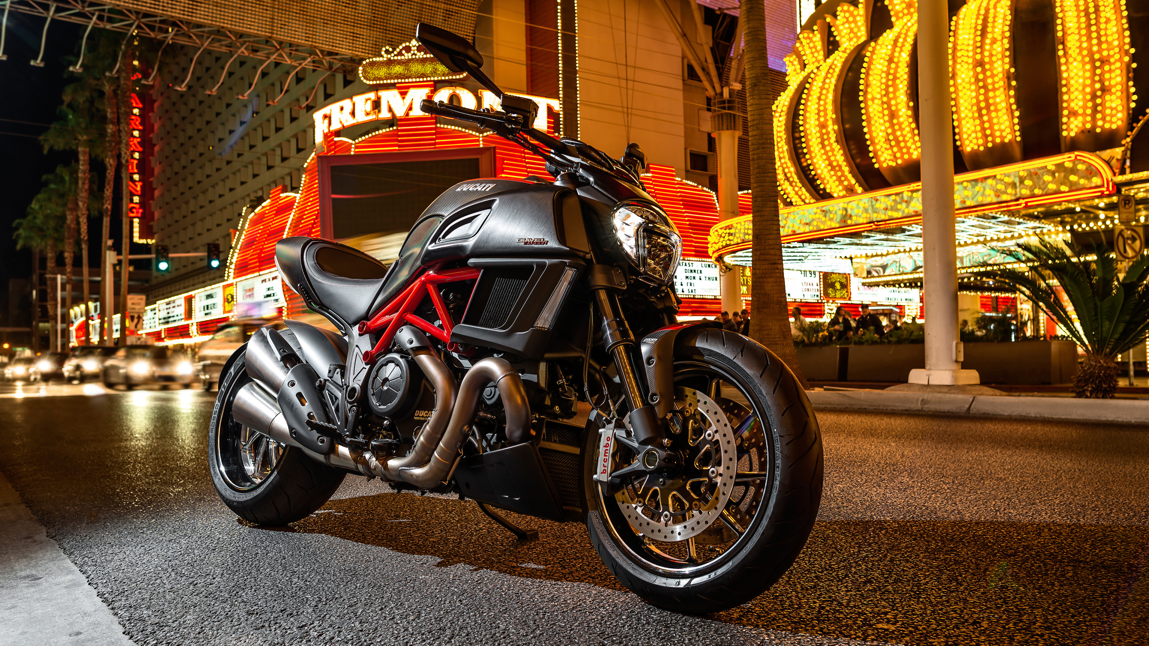 Ducati XDiavel, Stylish cruiser, Desktop wallpapers, Ultra HD, 3840x2160 4K Desktop