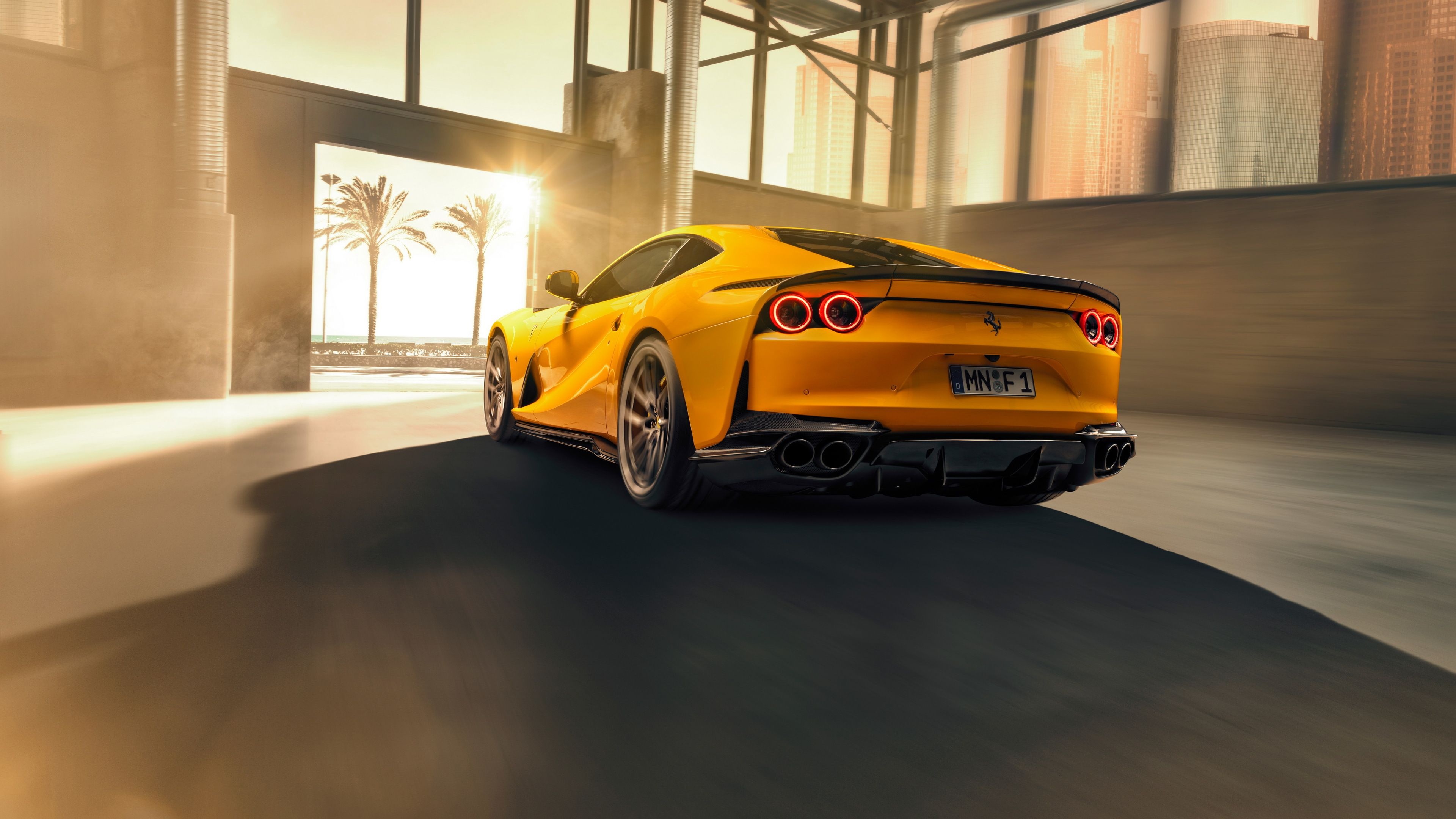 Ferrari 812 Superfast, Novitec modification, Stunning 4K wallpaper, Exquisite Italian engineering, 3840x2160 4K Desktop